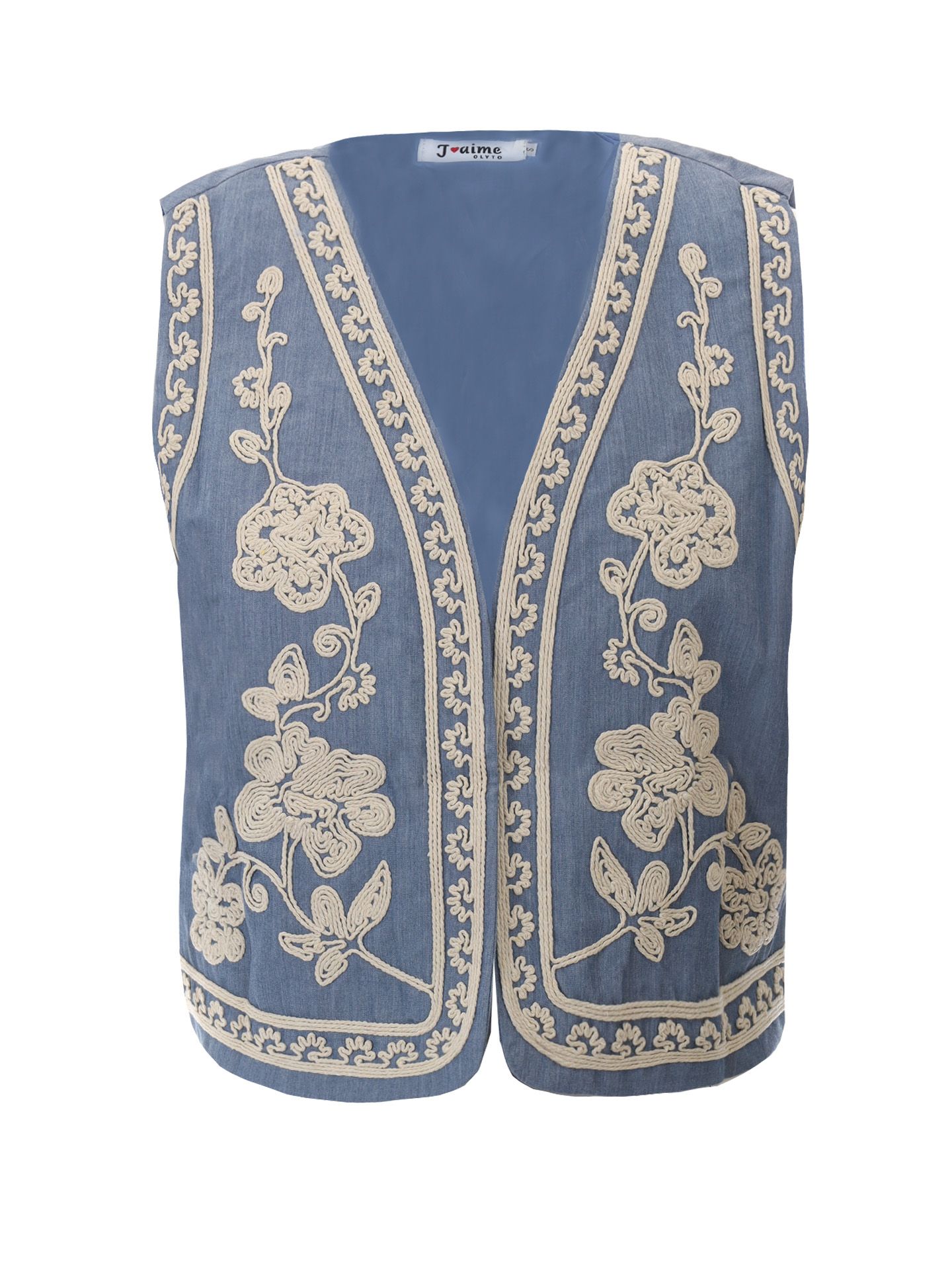 Jaime Gilet Lela Blauw 00081162-1350