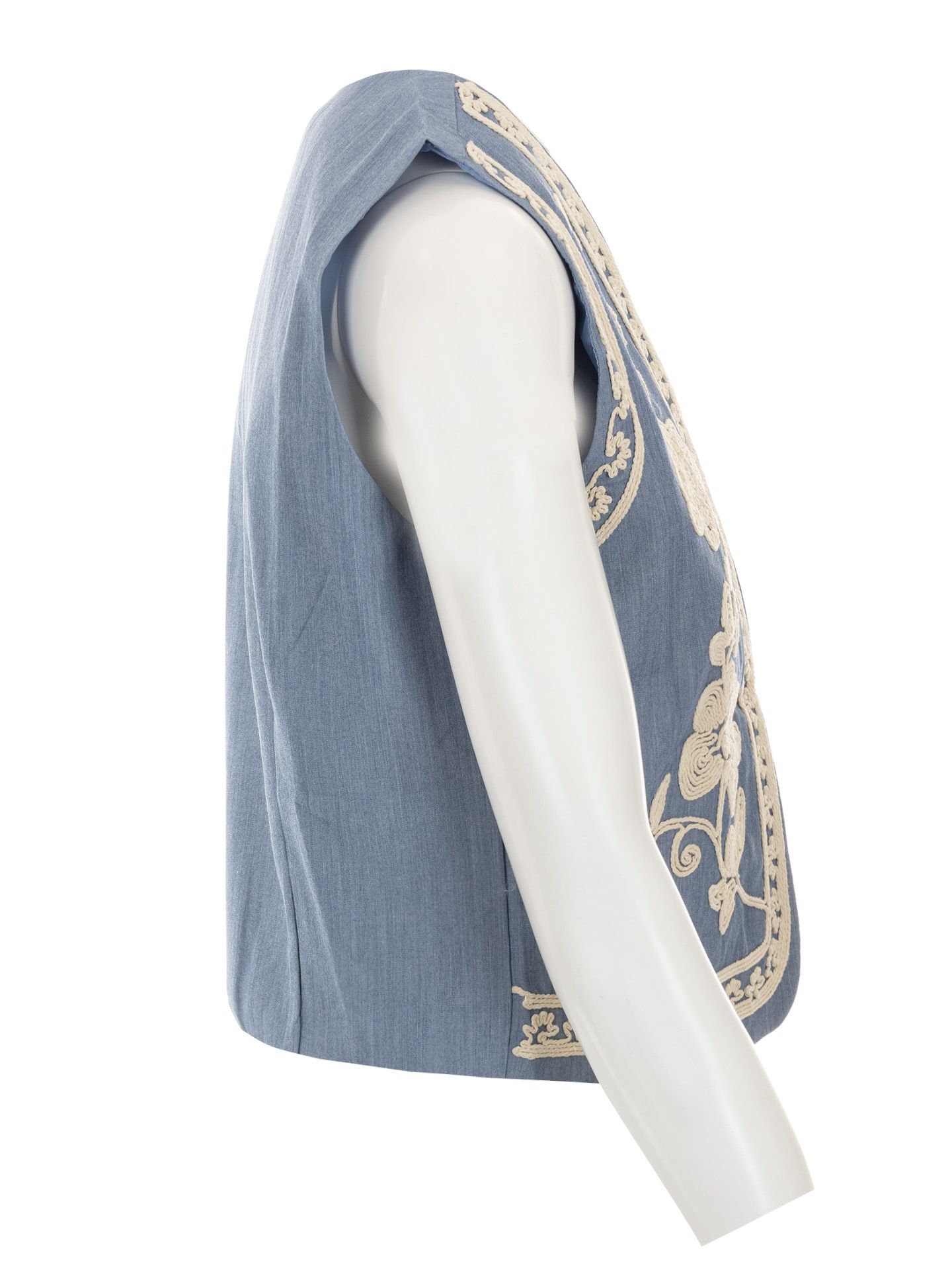 Jaime Gilet Lela Blauw 00081162-1350