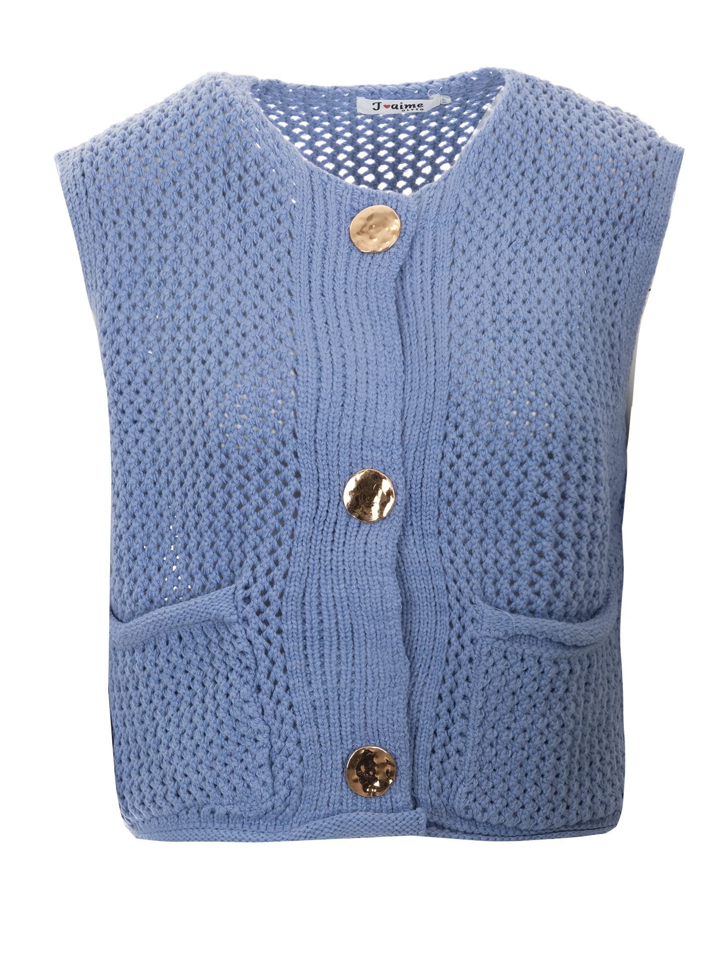 Jaime Gilet Leah Blauw 00081163-1350