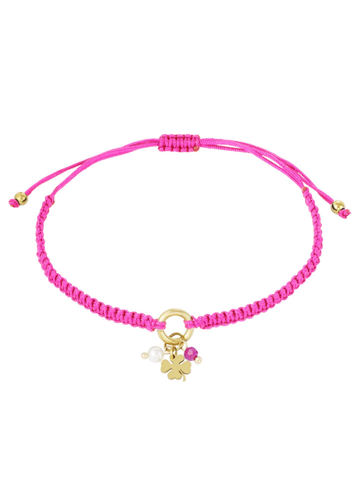 Schijvens mode Armband Demi Roze 00081173-4000