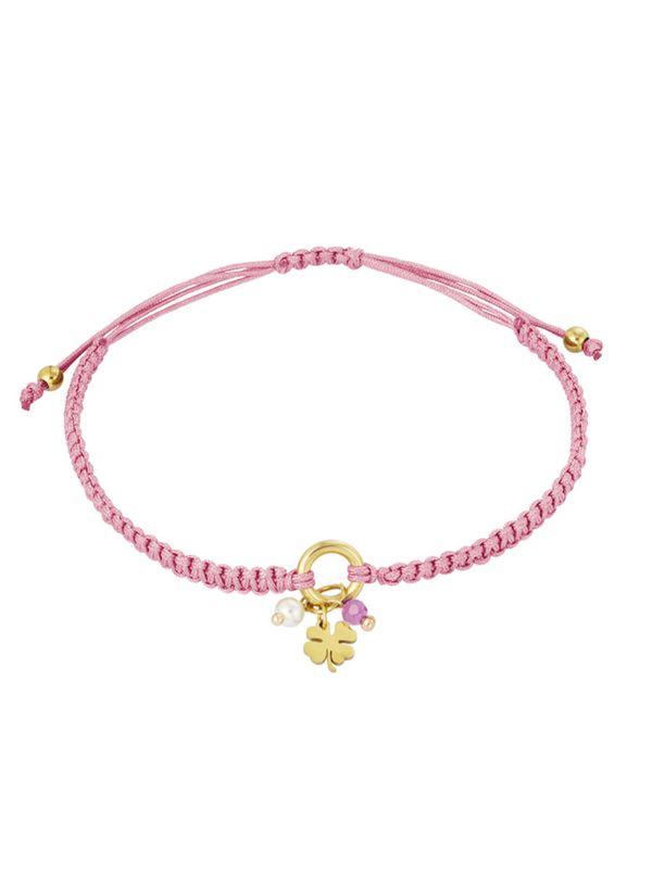 Schijvens mode Armband Demi Roze 2900076271015