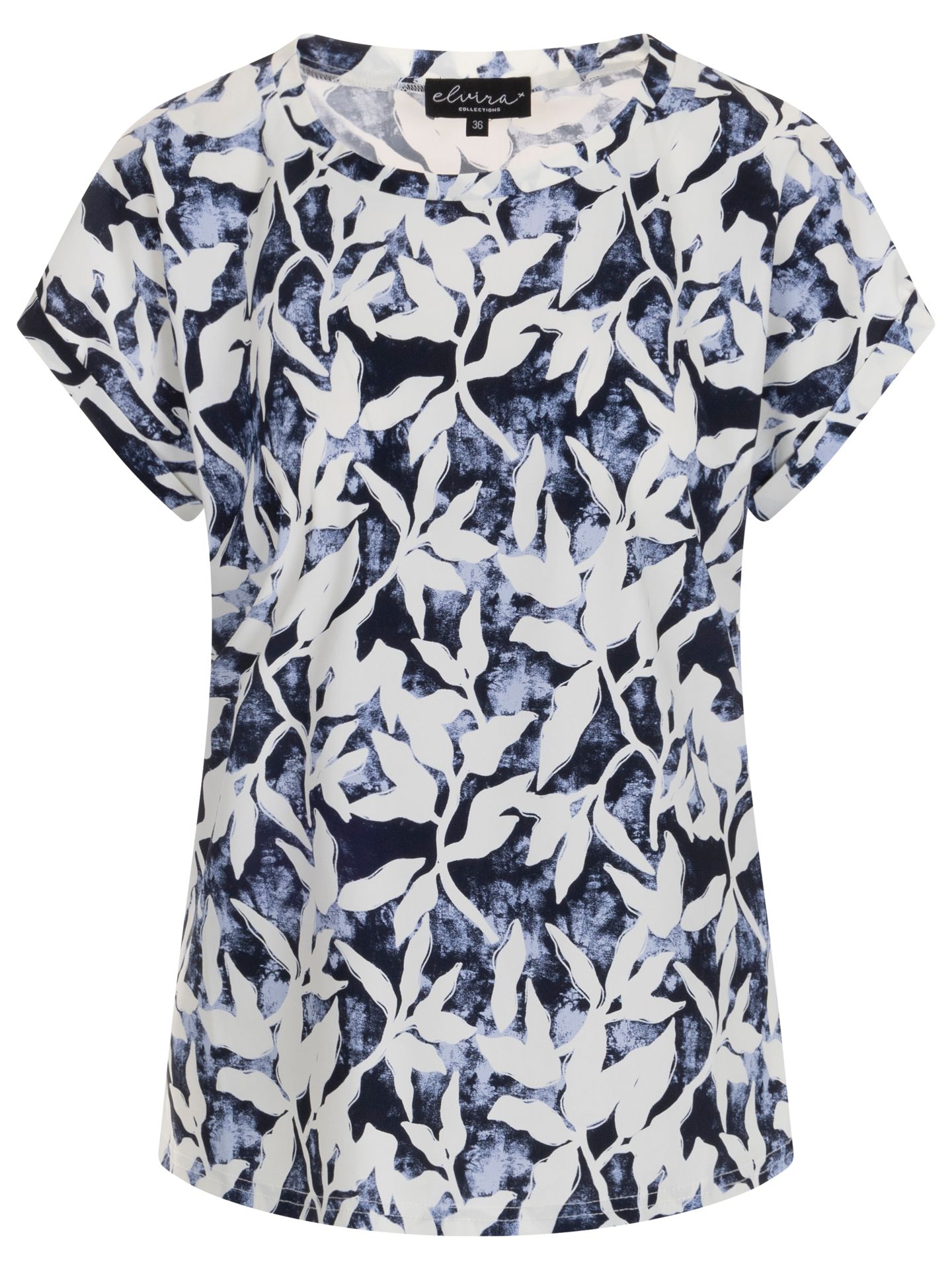 Elvira Collections T-shirt Cleo Blauw 00081177-1500