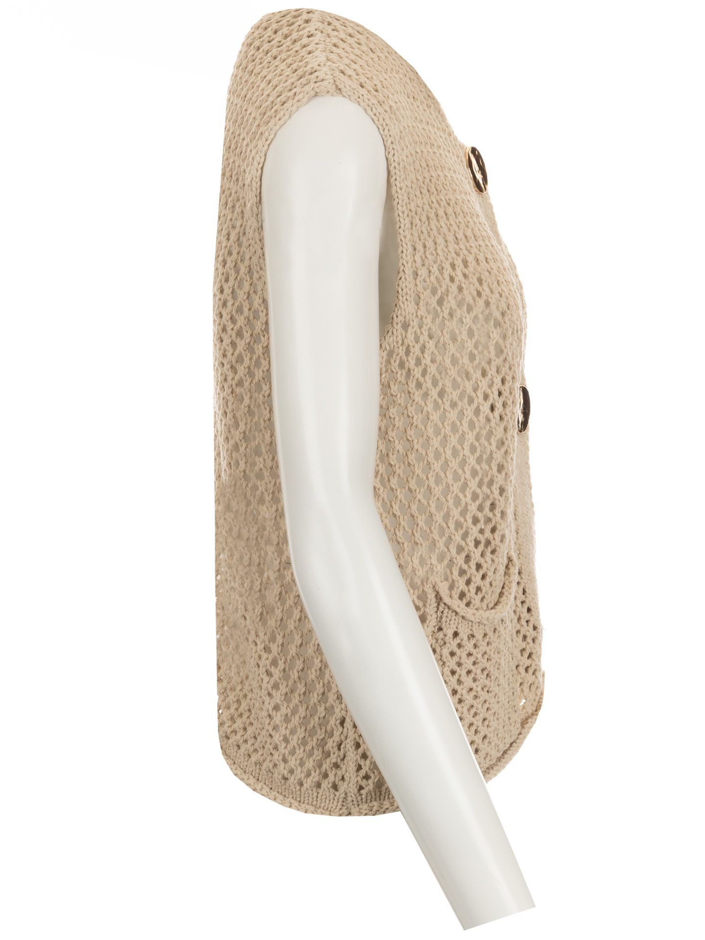 SAAR Gilet Tessa Beige 00081188-5200