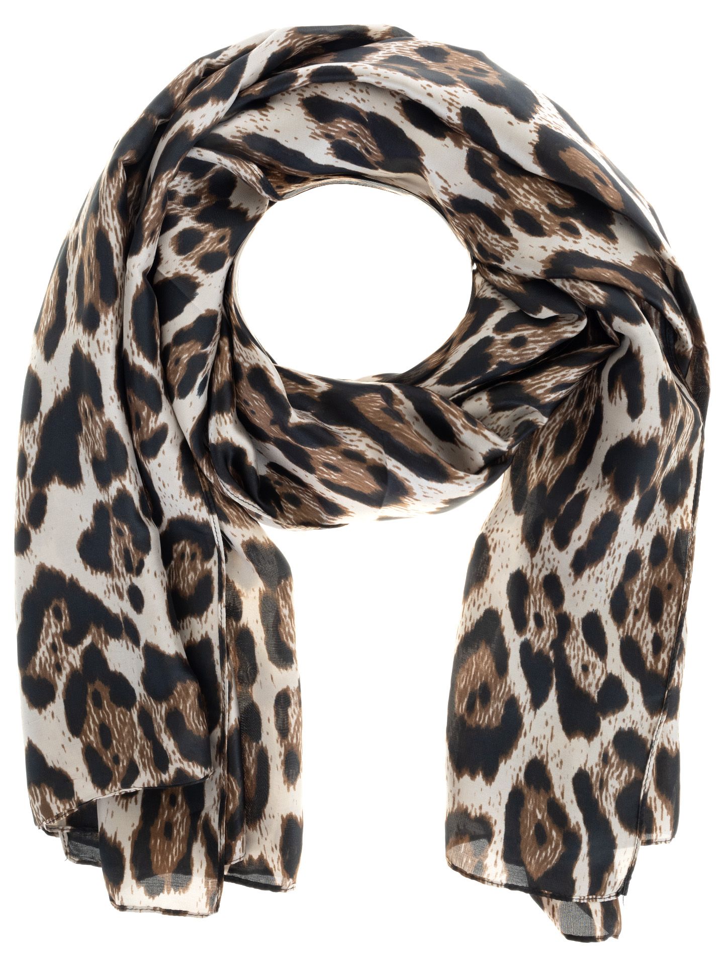 Schijvens mode Sjaal Lea Taupe 00081196-5500