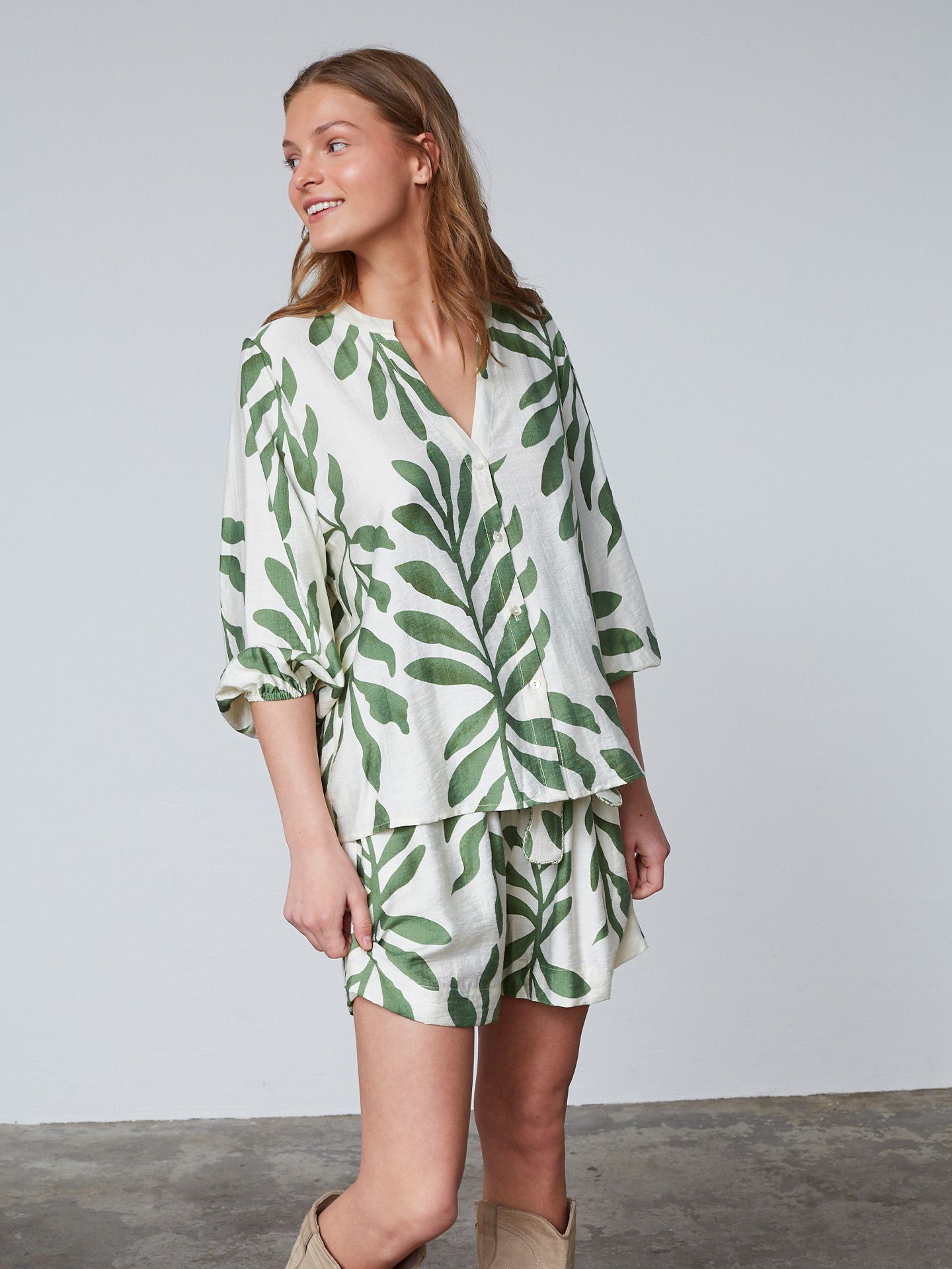 Sisters Point Blouse Viaba Groen 00081235-6300