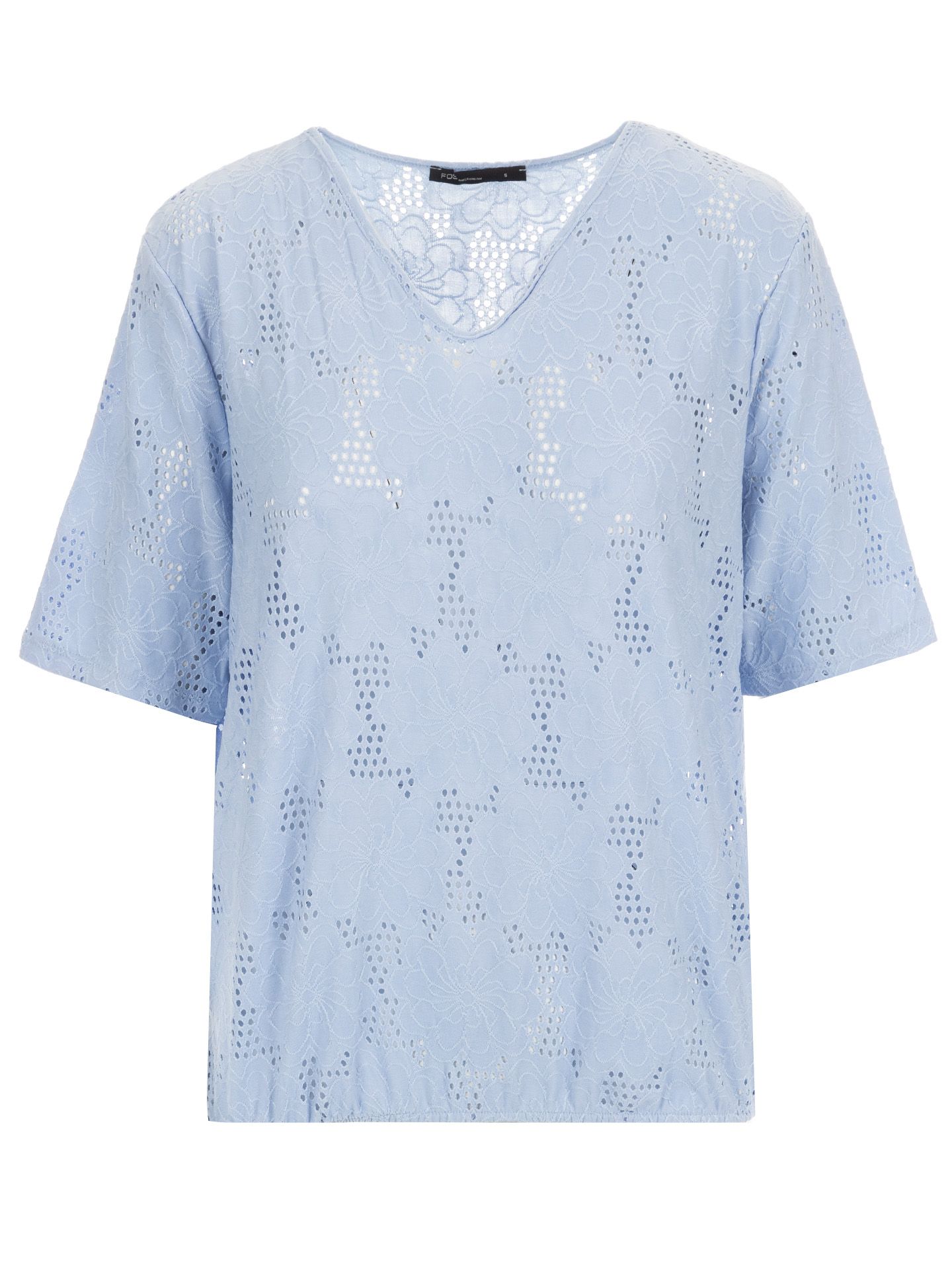 FOS Fashion Shirt Vivi Blauw 00081243-1600