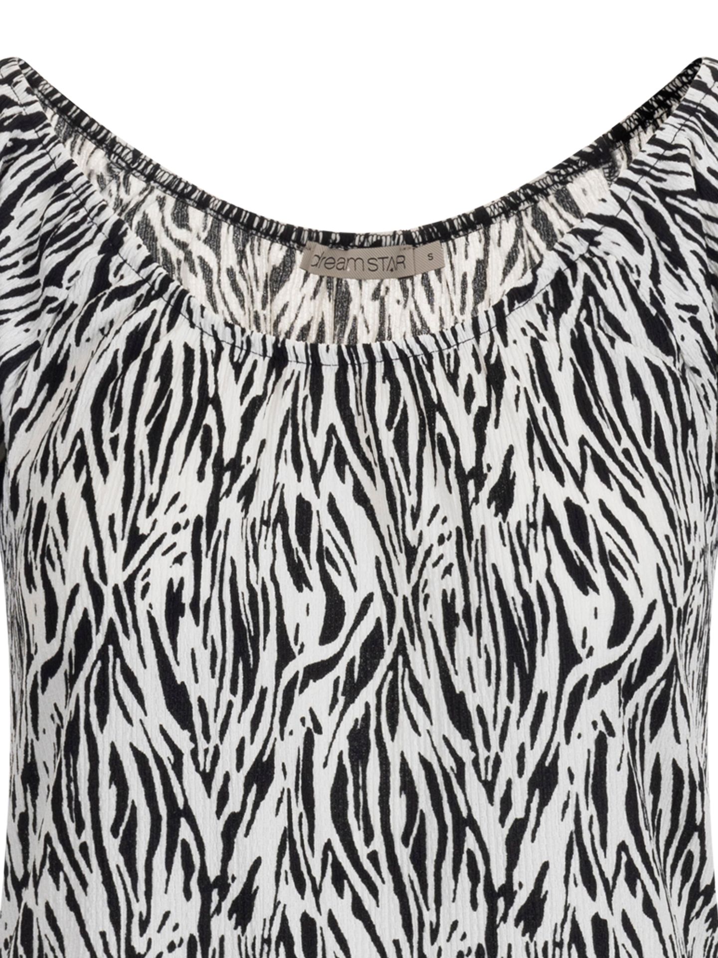 Dreamstar Blouse Ermie Zwart-wit 00081251-7900
