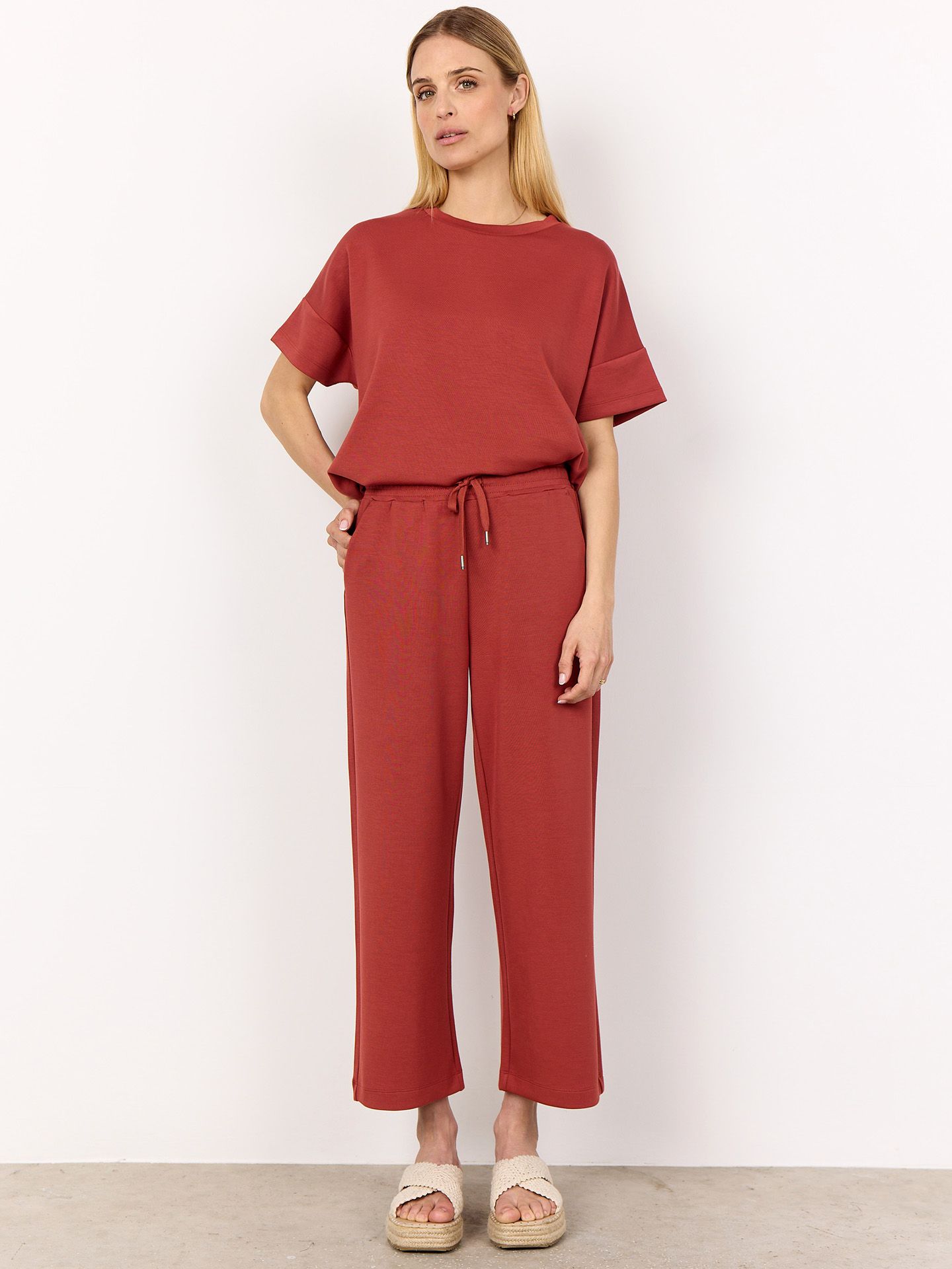 Soyaconcept Pantalon Banu Rood 00081280-3350