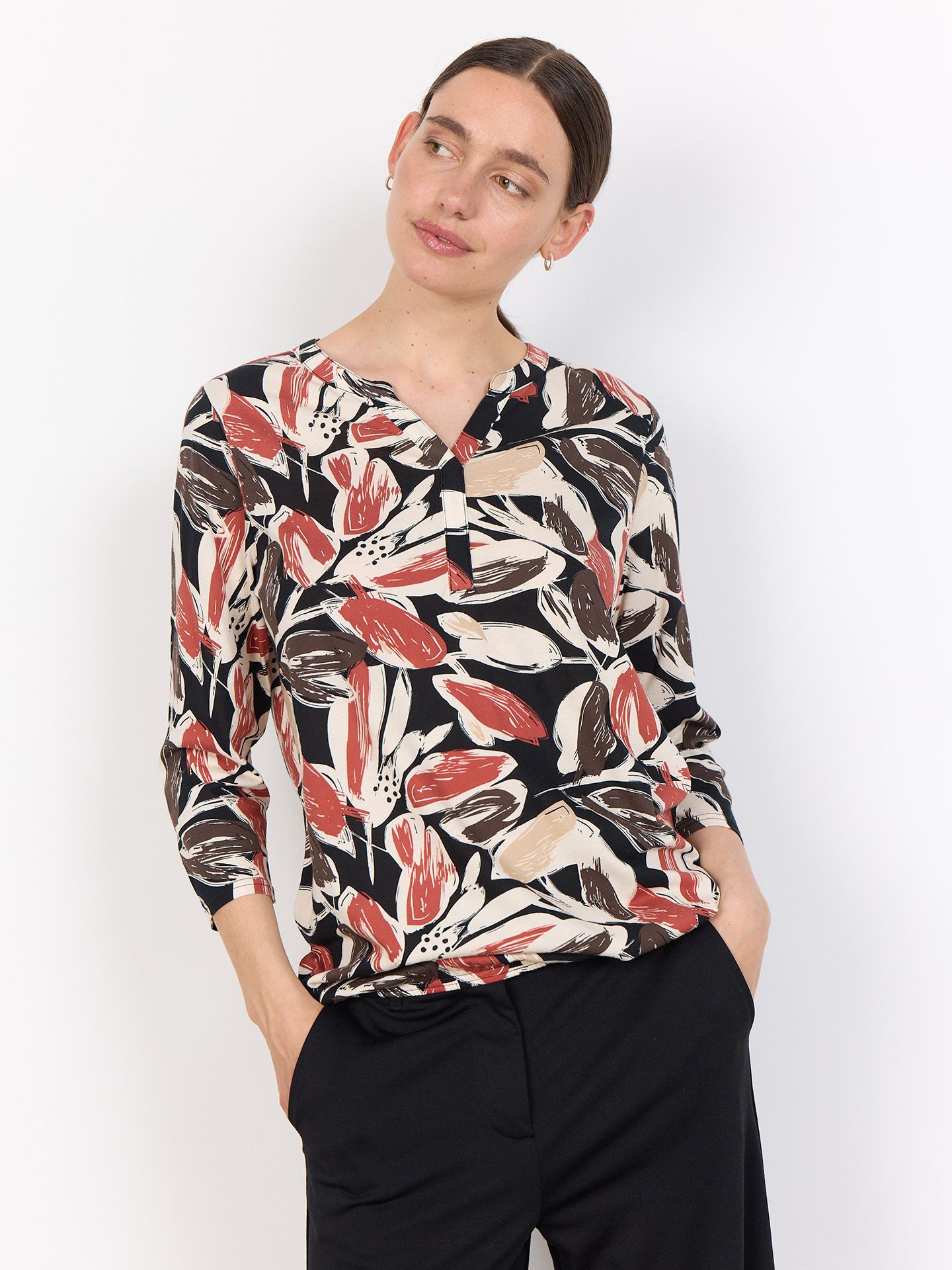 Soyaconcept Shirt Felicity Rood 00081288-3350