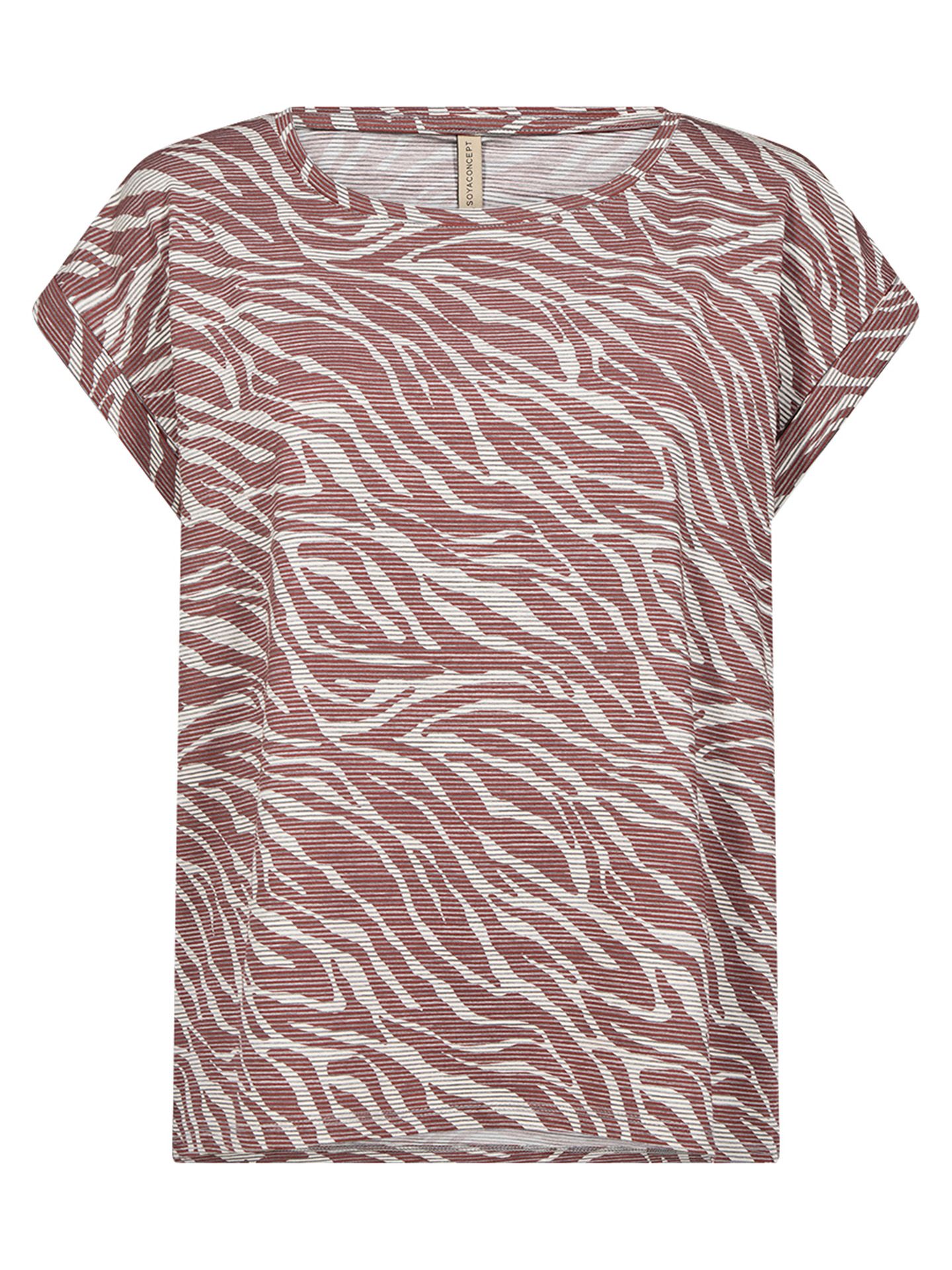 Soyaconcept T-Shirt Galina Rood 2900076463021