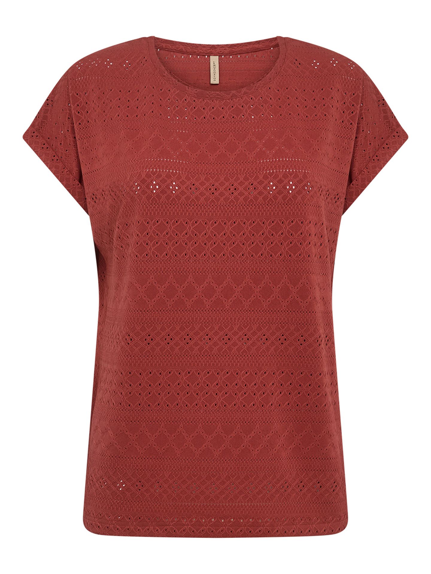 Soyaconcept Shirt Satine Rood 00081290-3350