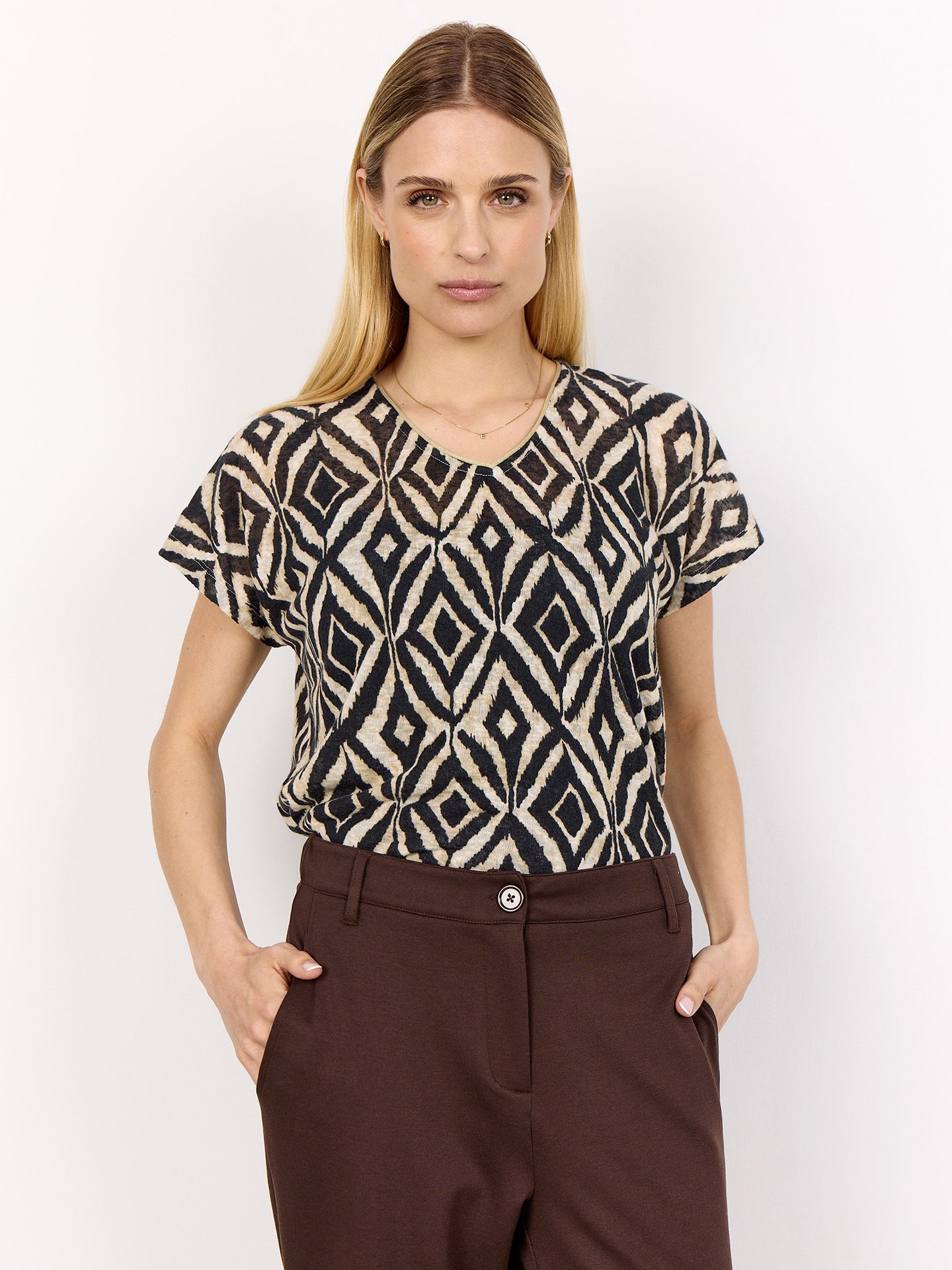 Soyaconcept Shirt Aretha Zwart 00081293-7500