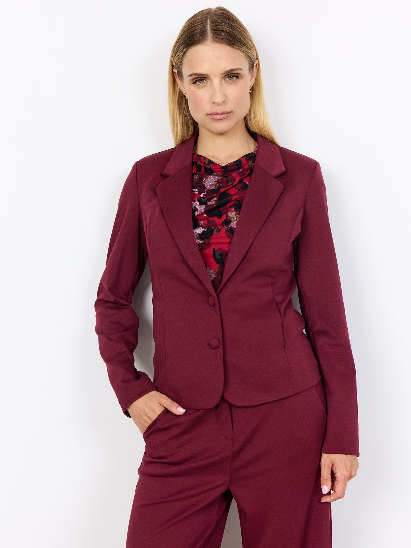 Soyaconcept Blazer Daniella Rood 00081305-3600