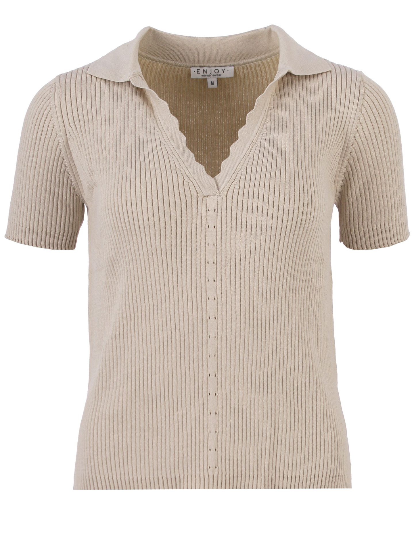 Enjoy Womenswear T-shirt Mandy Beige 00081354-5200