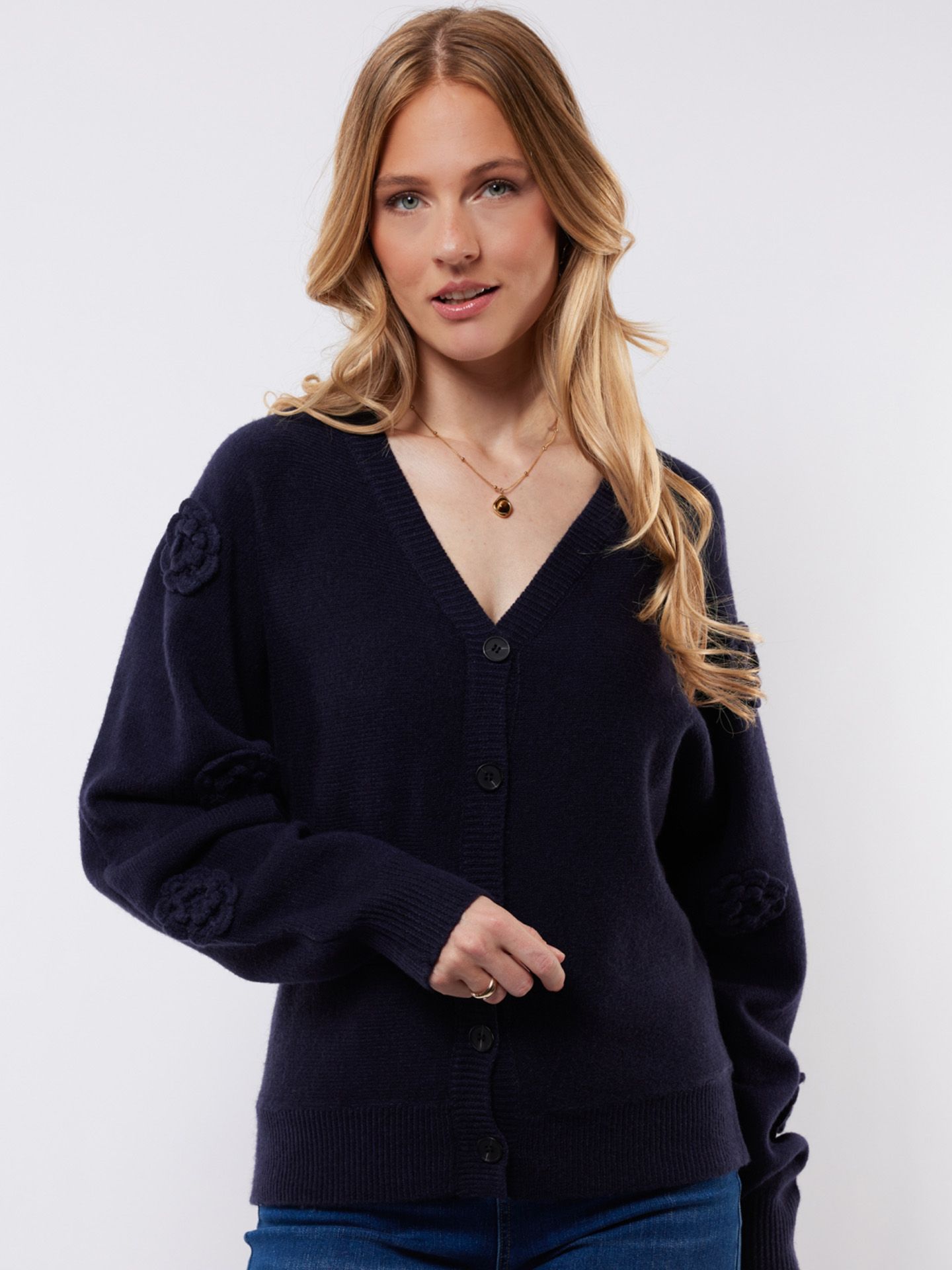 C&S The Label Vest Chloe Blauw 00081365-1500