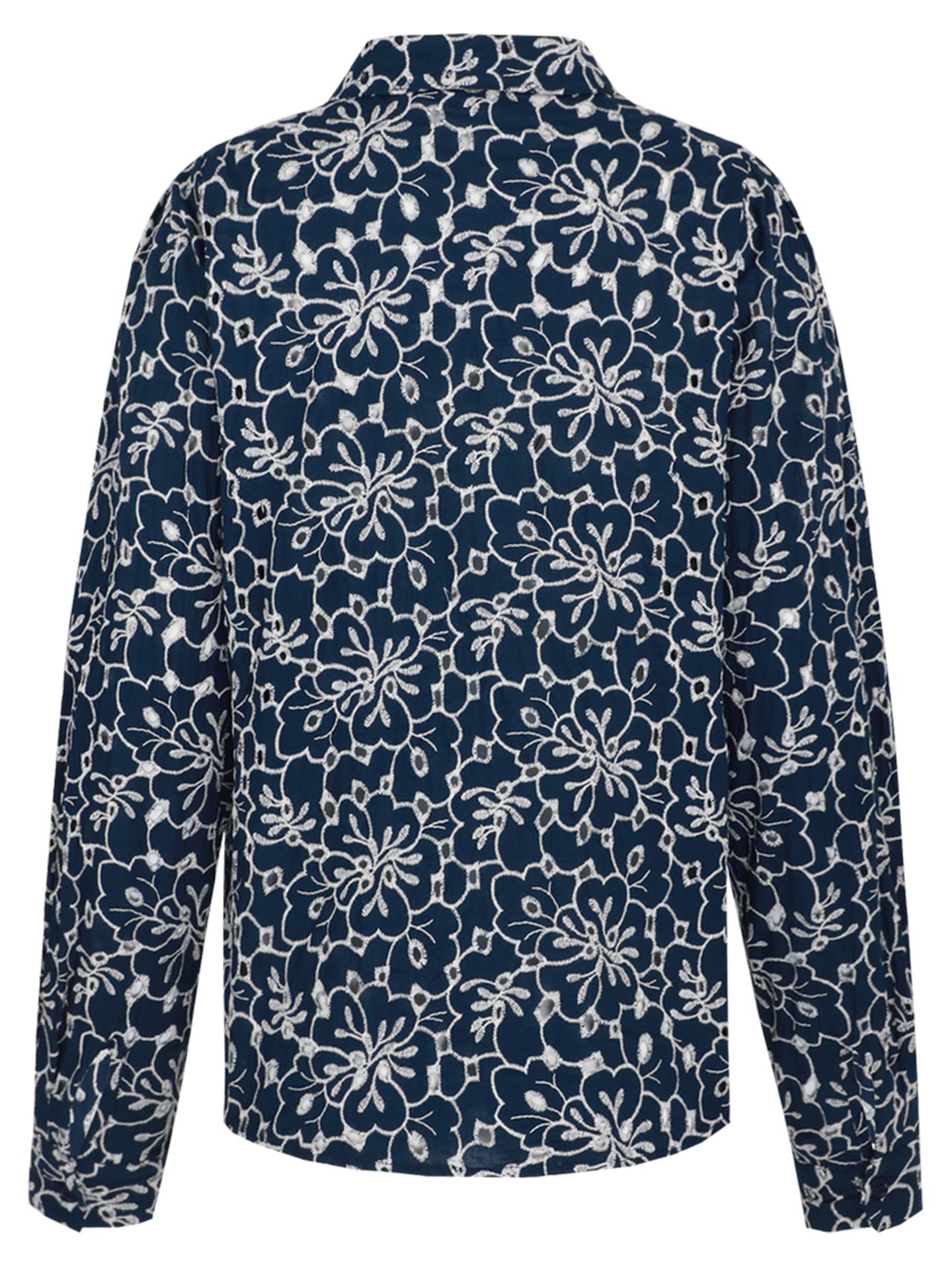 C&S The Label Blouse Louisa Blauw 00081366-1500