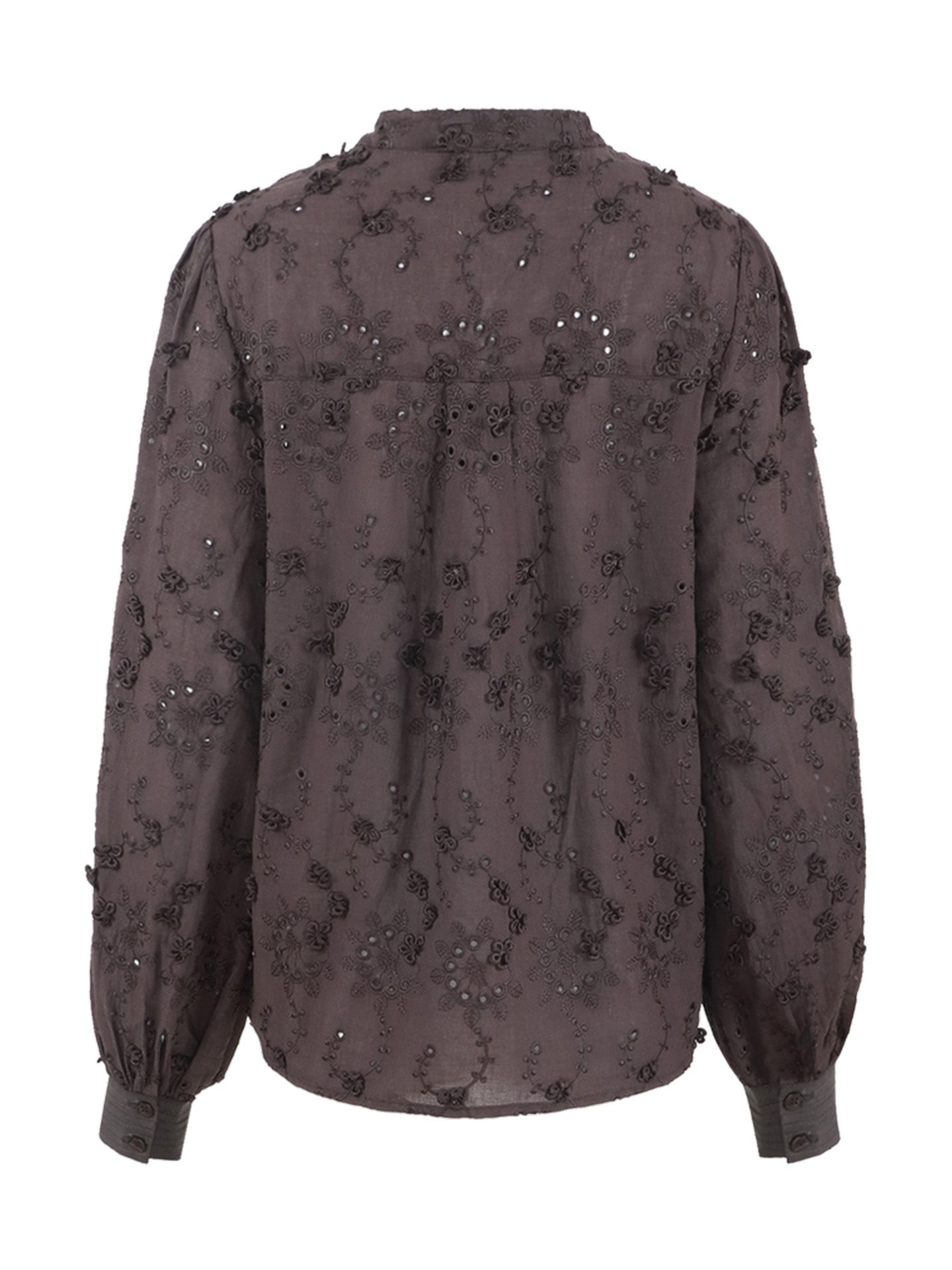 C&S The Label Blouse Lola Bruin 00081367-5801