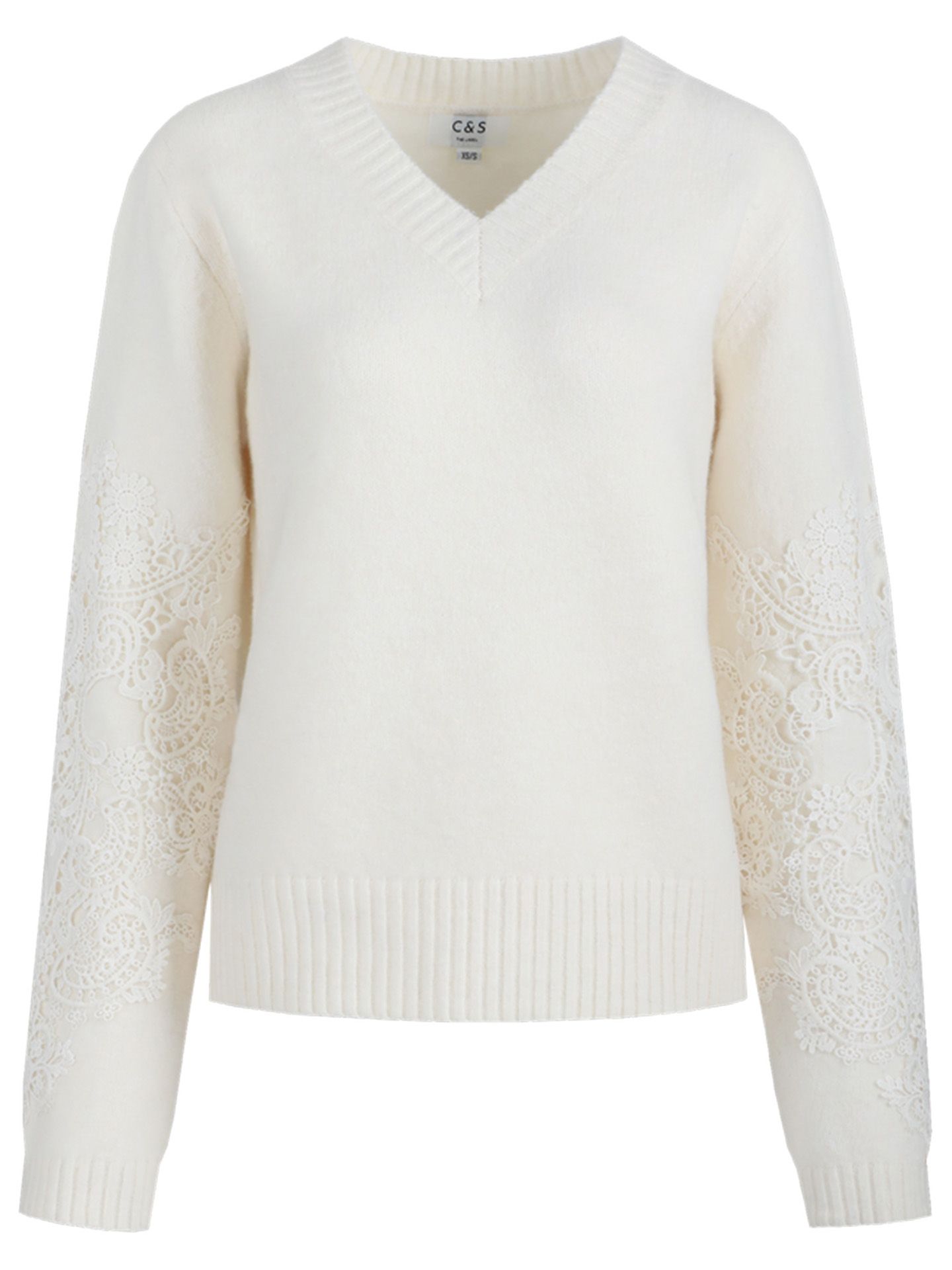 C&S The Label Trui Katja Beige 2900076573010