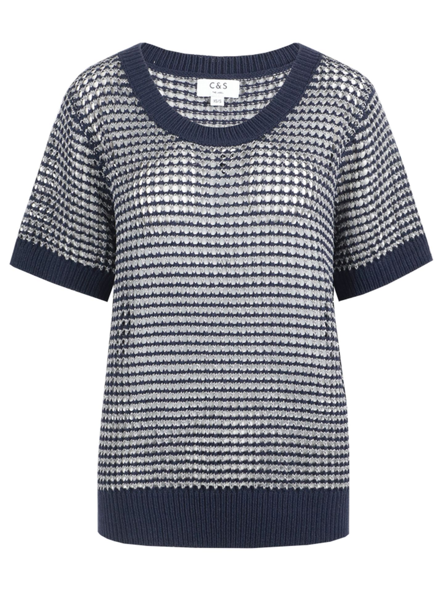 C&S The Label Trui Annabelle Blauw 00081371-1500
