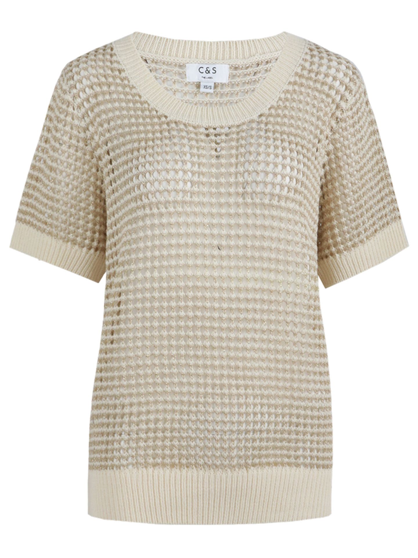 C&S The Label Trui Annabelle Beige 00081371-5200