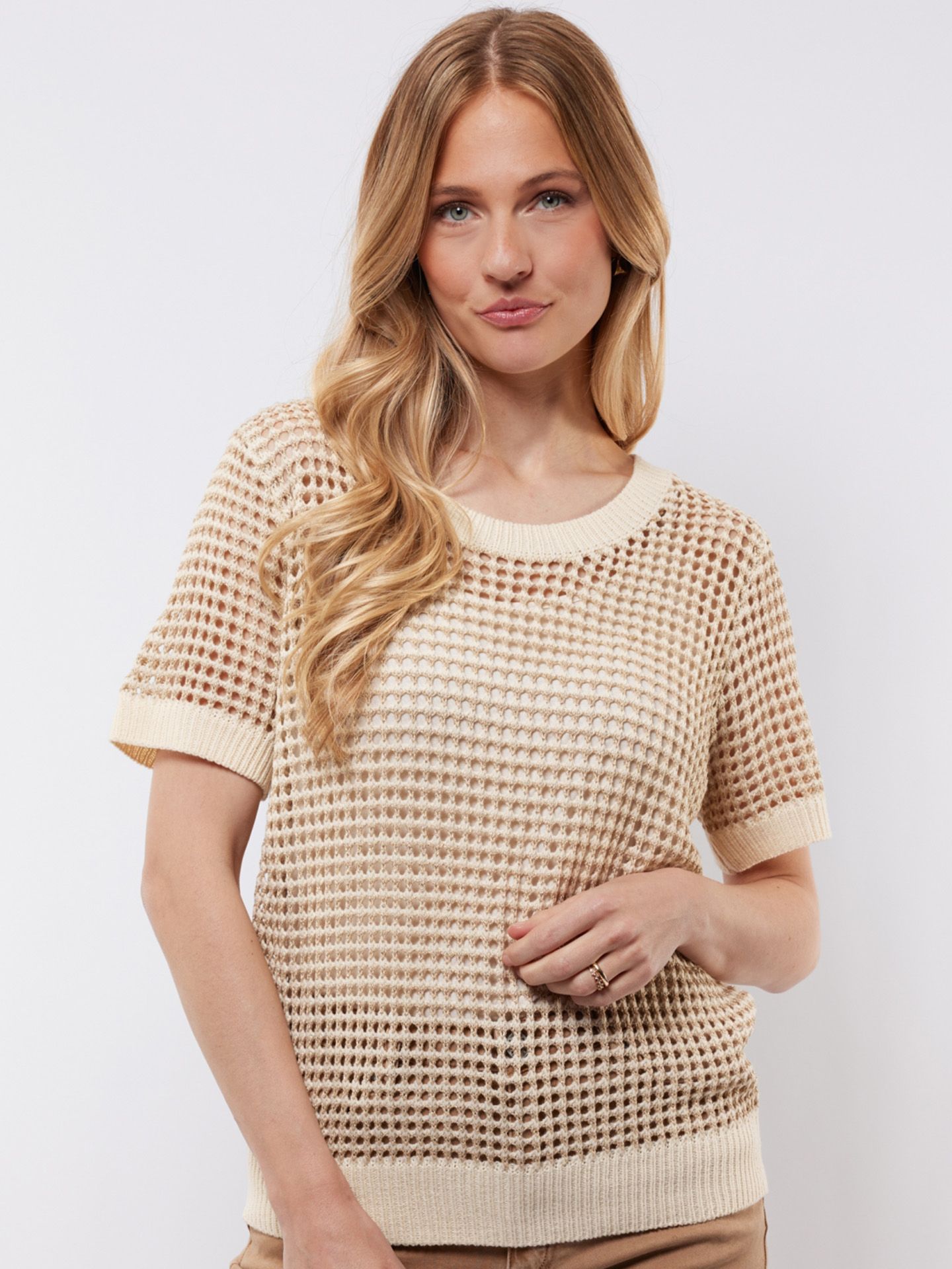C&S The Label Trui Annabelle Beige 00081371-5200