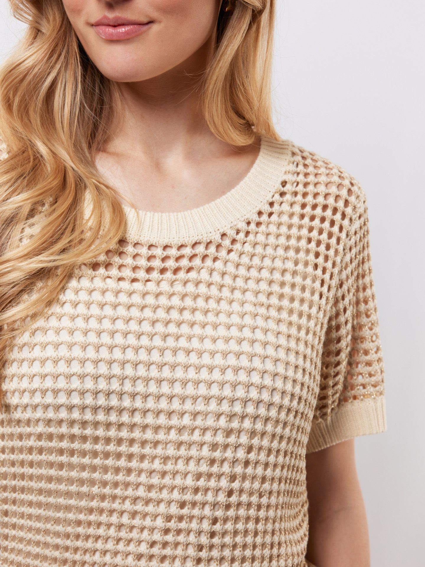 C&S The Label Trui Annabelle Beige 00081371-5200