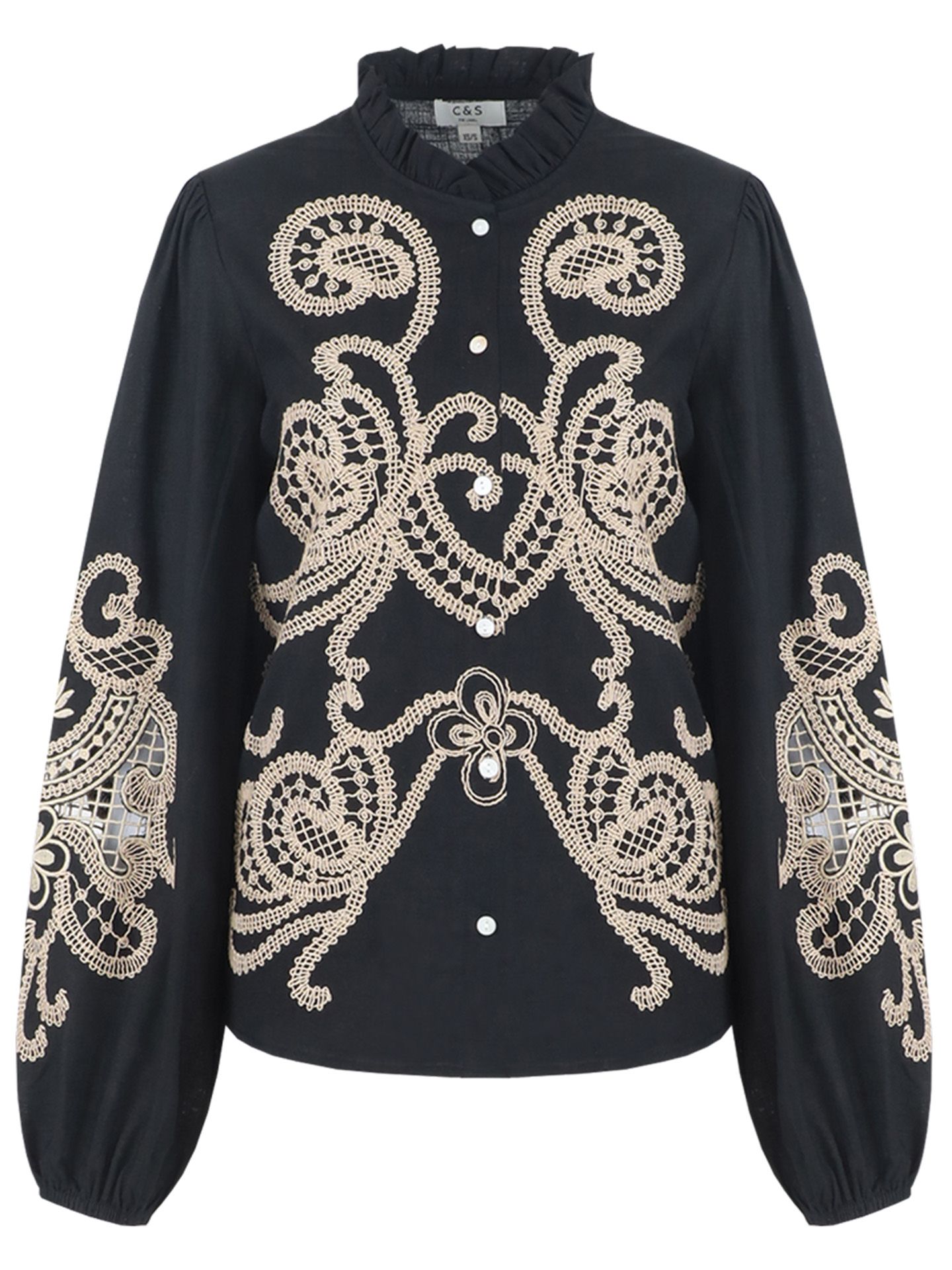 C&S The Label Blouse Lisanne Zwart 00081372-7500