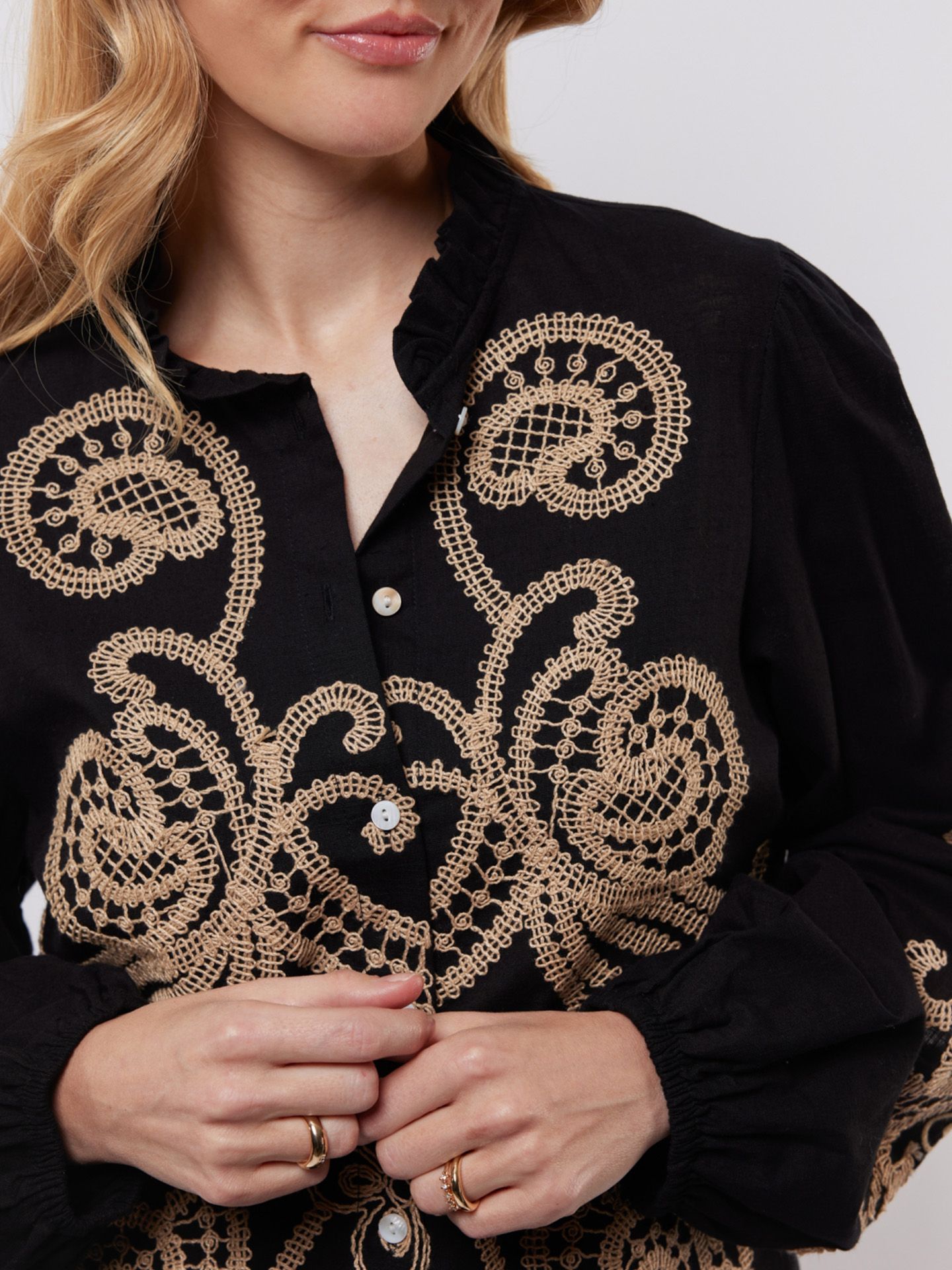 C&S The Label Blouse Lisanne Zwart 00081372-7500