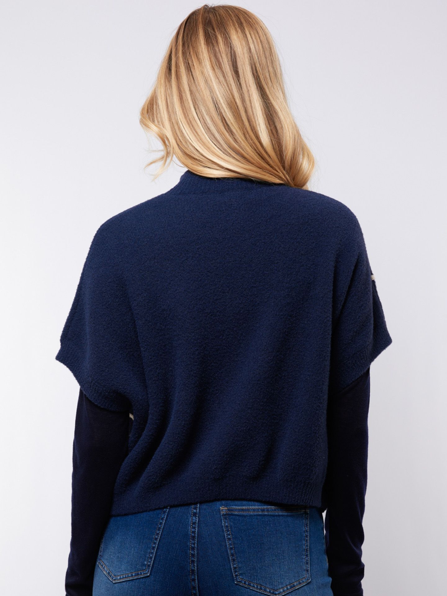 C&S The Label Trui Violette Blauw 00081373-1500