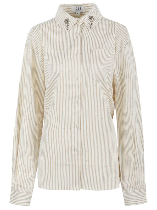 C&S The Label Blouse Lylith Camel 2900076582043
