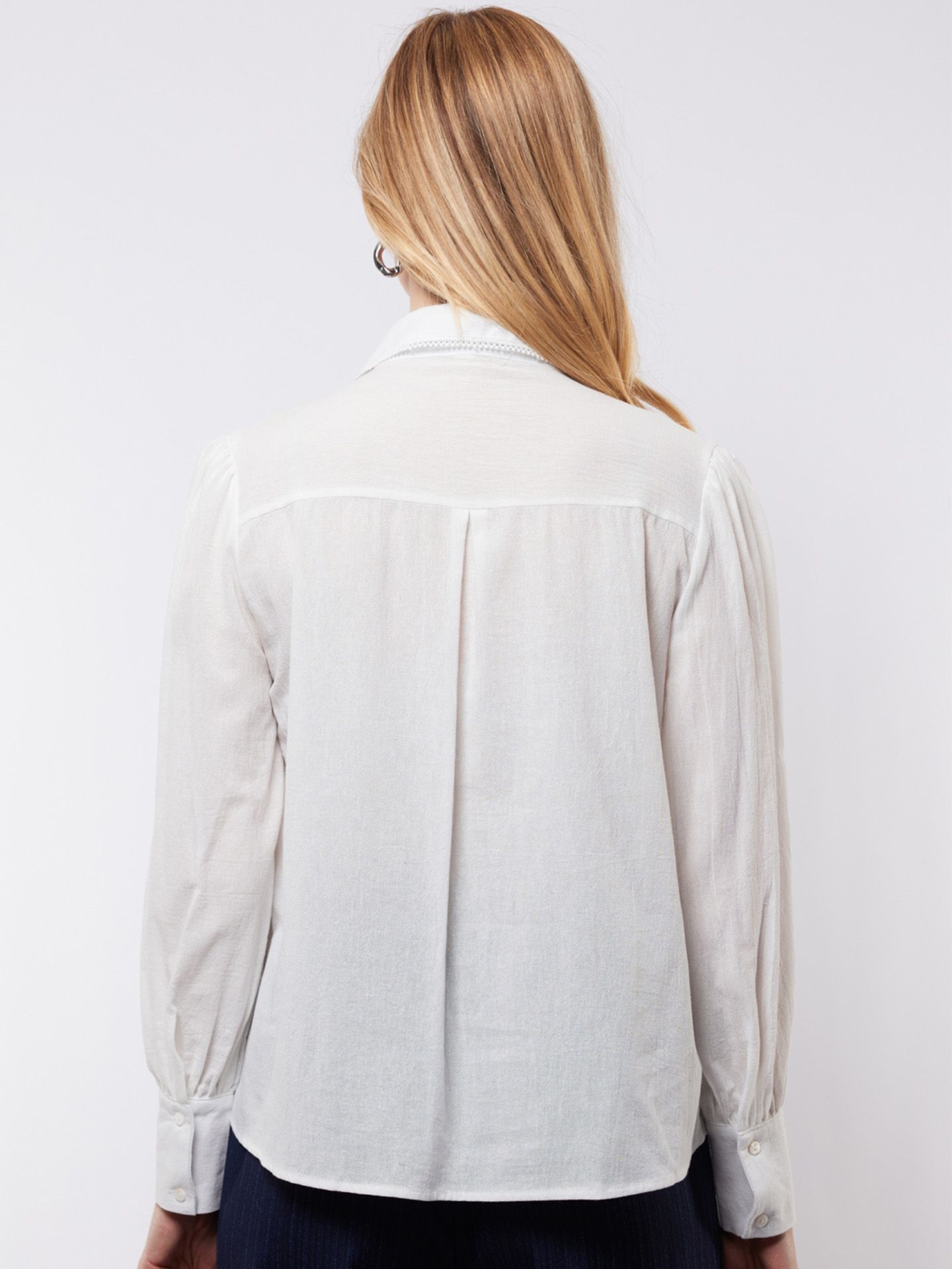C&S The Label Blouse Linsey Off white 00081375-5050