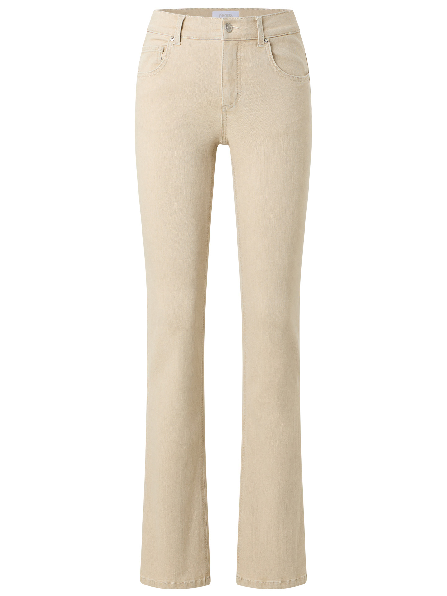 Angels Flared Jeans Leni Beige - Schijvens Mode