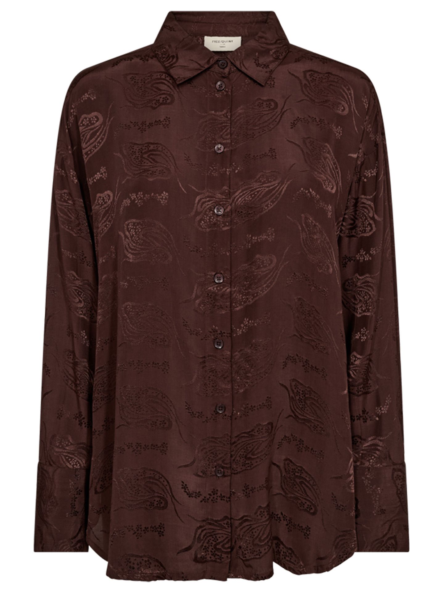 Freequent Blouse Luxa Bruin 2900076632021