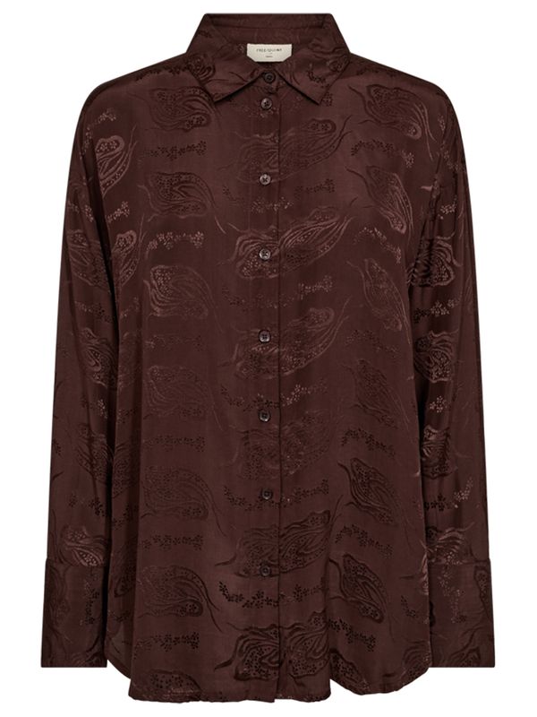 Freequent Blouse Luxa Bruin 2900076632052