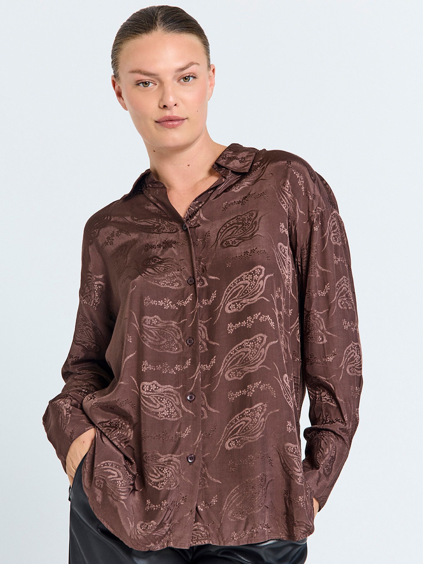 Freequent Blouse Luxa Bruin 00081404-5801