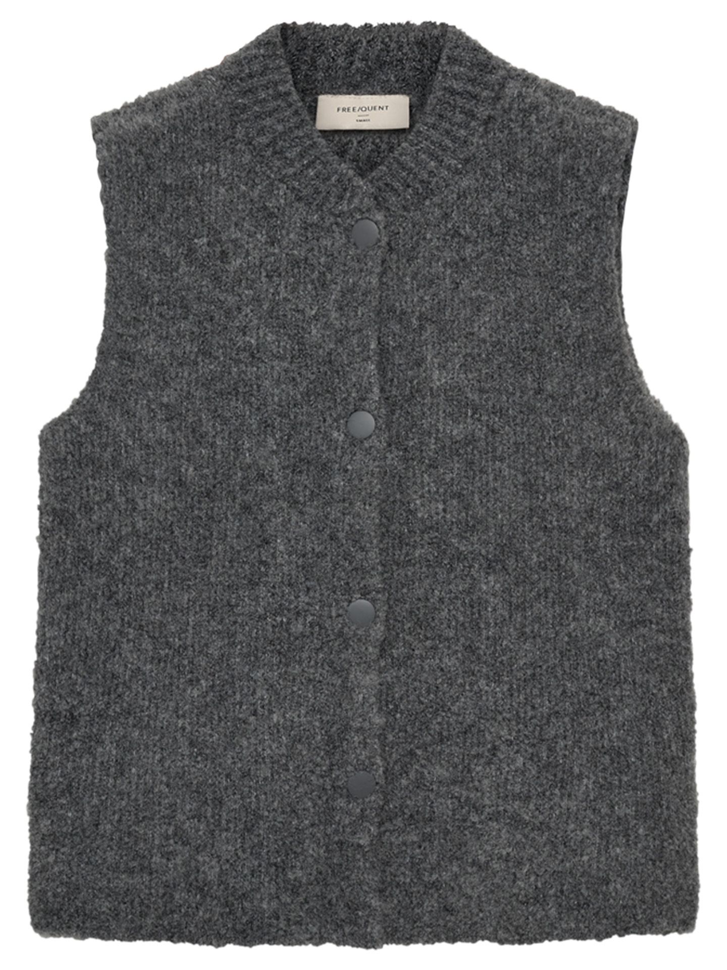 Freequent Gilet Jump Grijs 00081420-7300