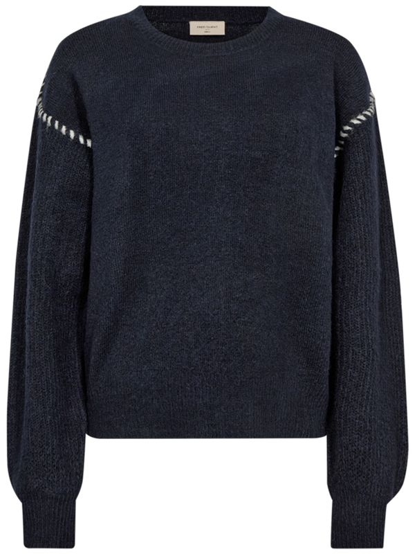 Freequent Trui Aya Blauw 2900076677039