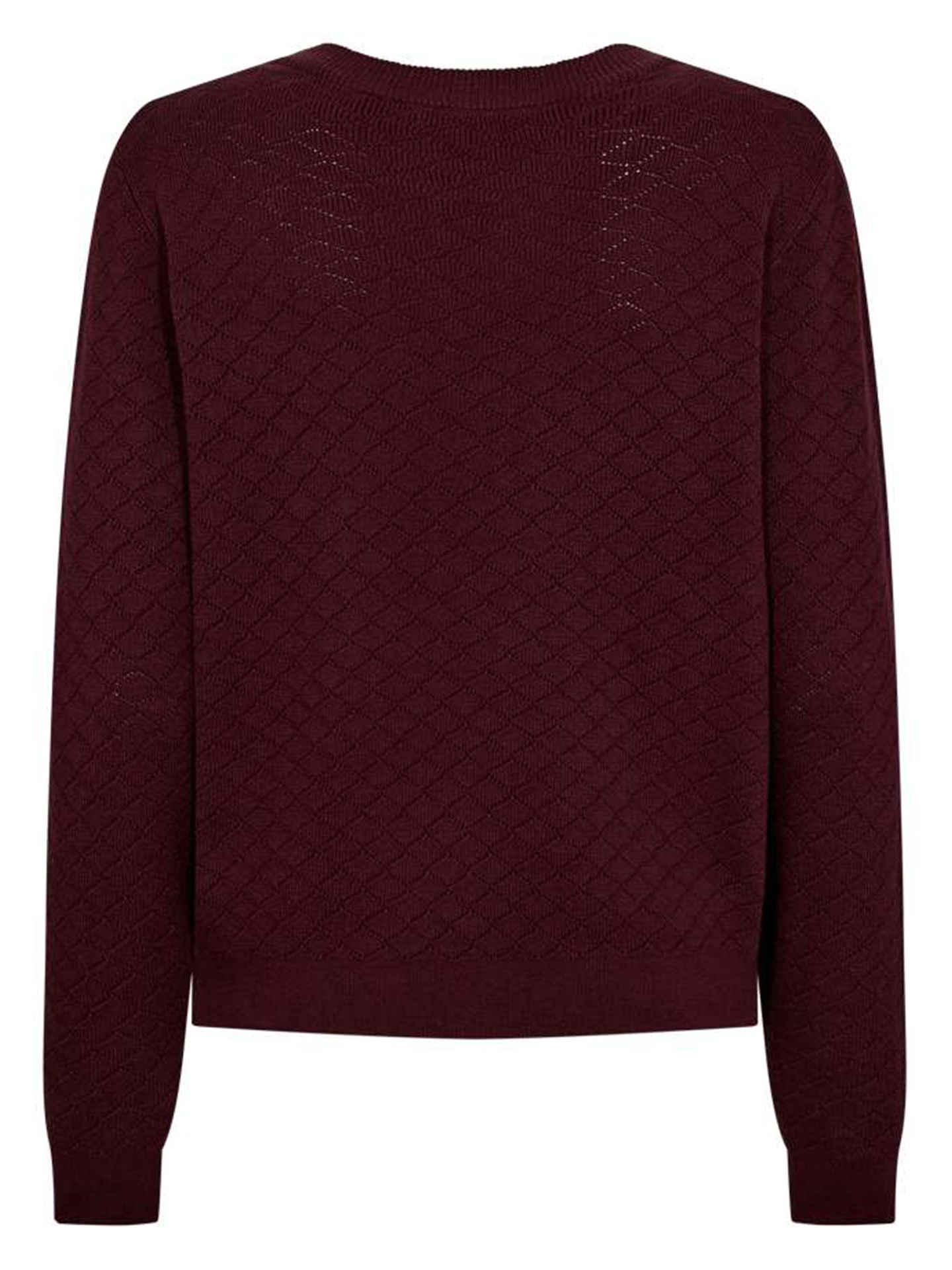 Freequent Trui Dodo Pu Rood 00081432-3600