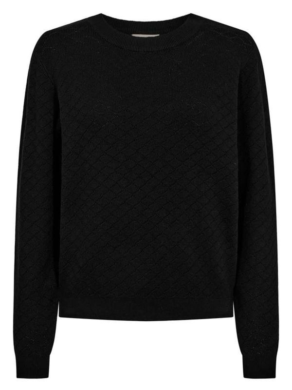 Freequent Trui Dodo Pu Zwart 2900076698041