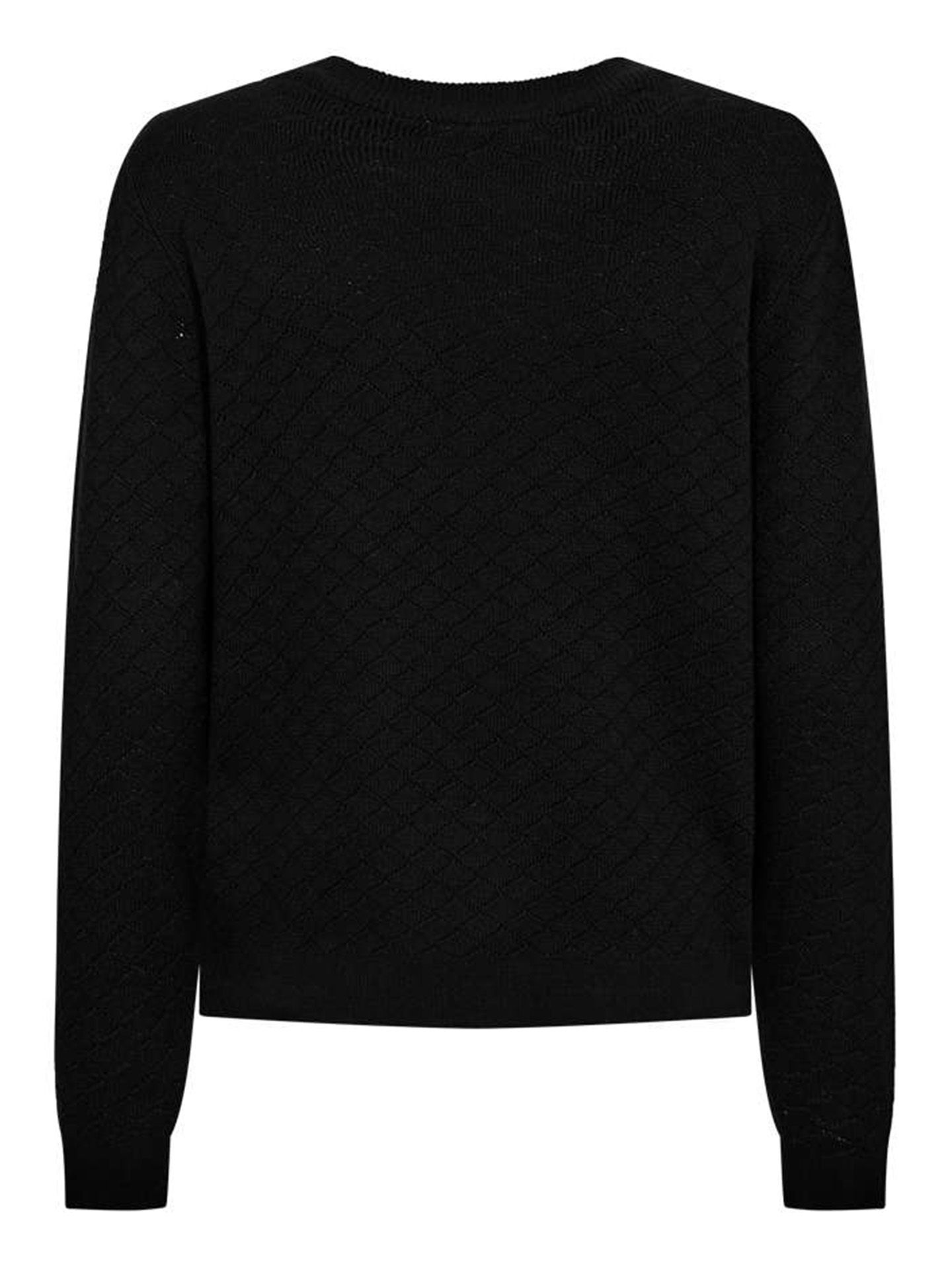 Freequent Trui Dodo Pu Zwart 00081432-7500