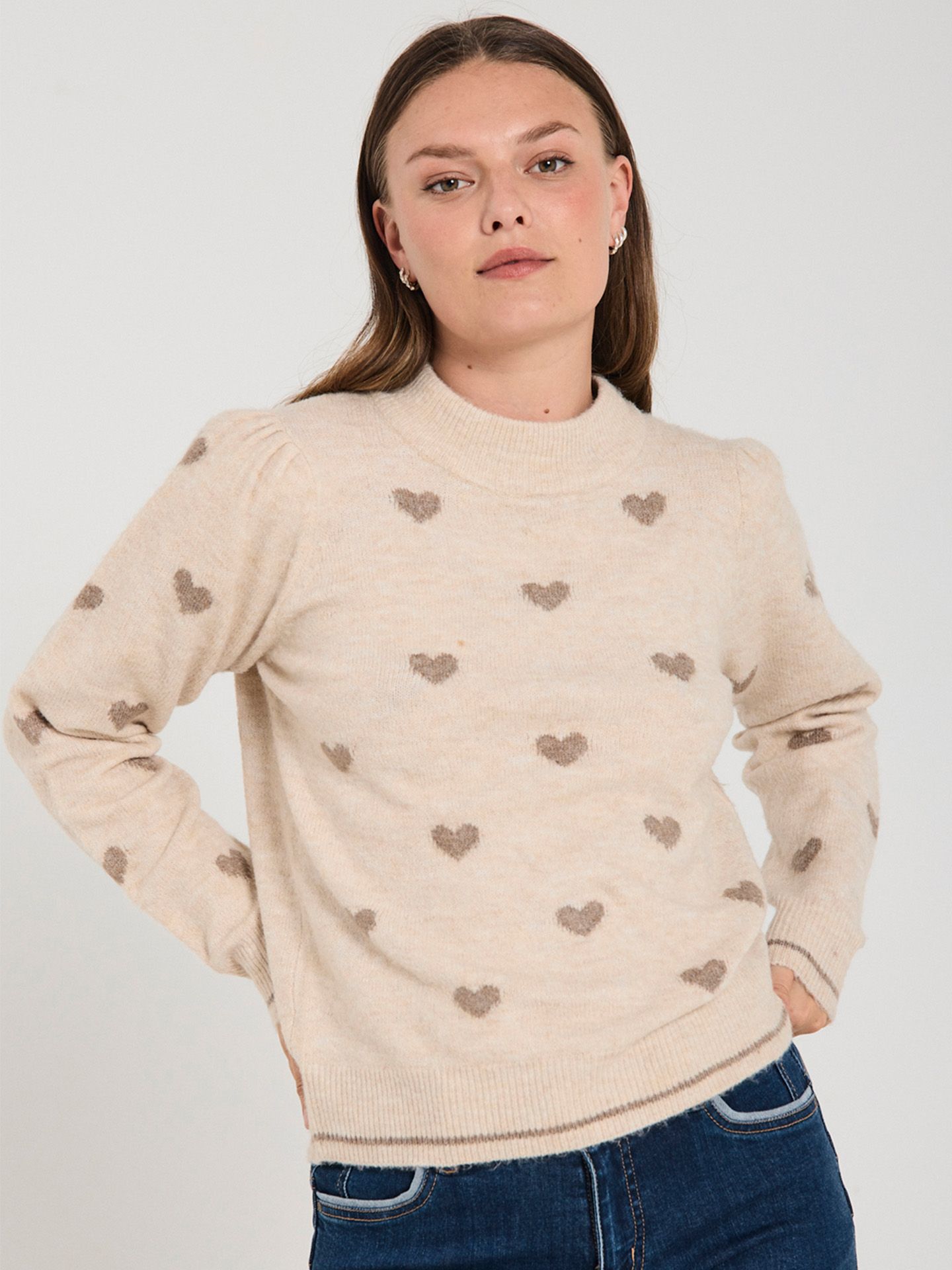 Freequent Sweater Faith Beige 00081438-5100
