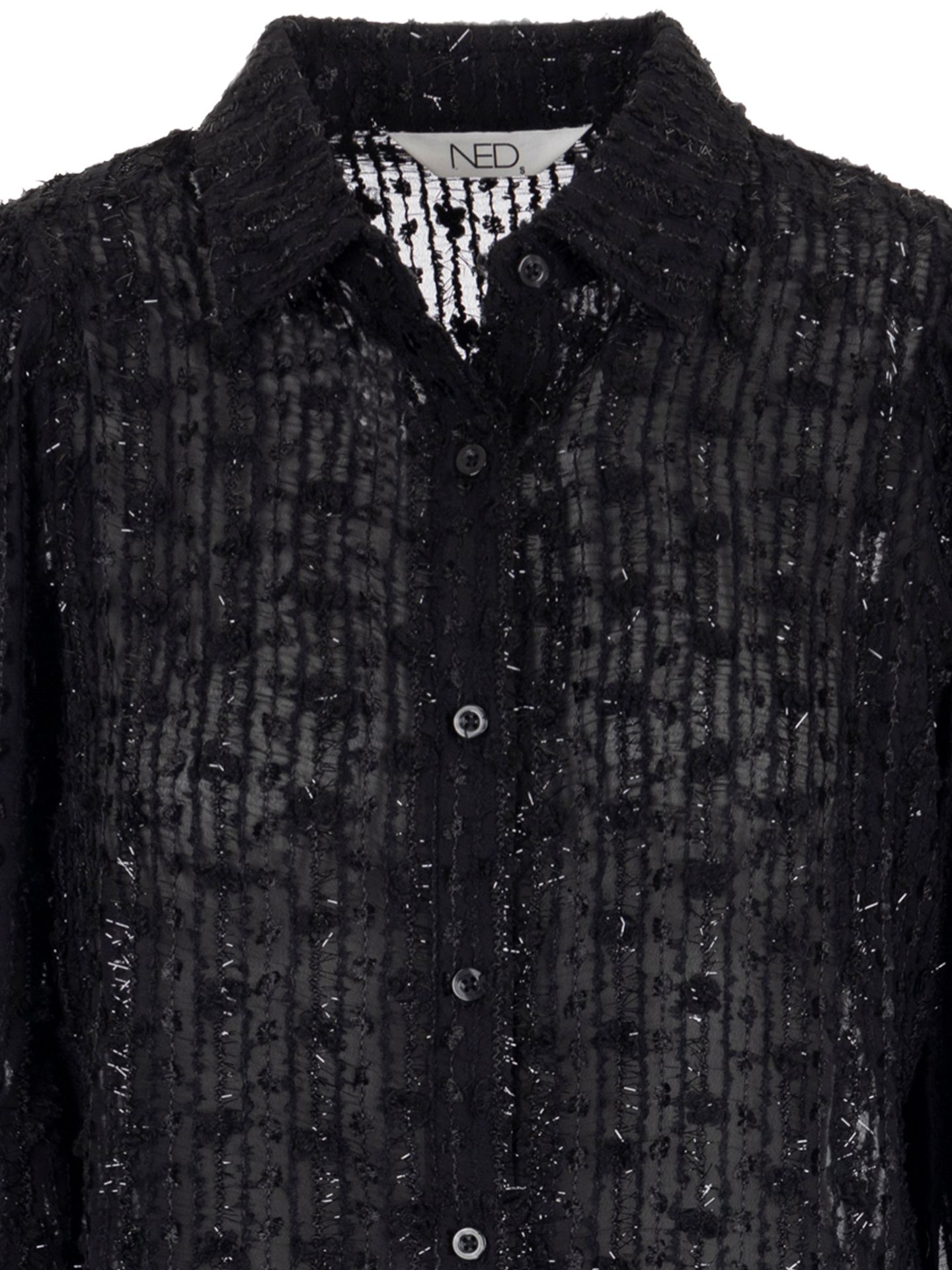 NED Blouse Mae Zwart 00081448-7500