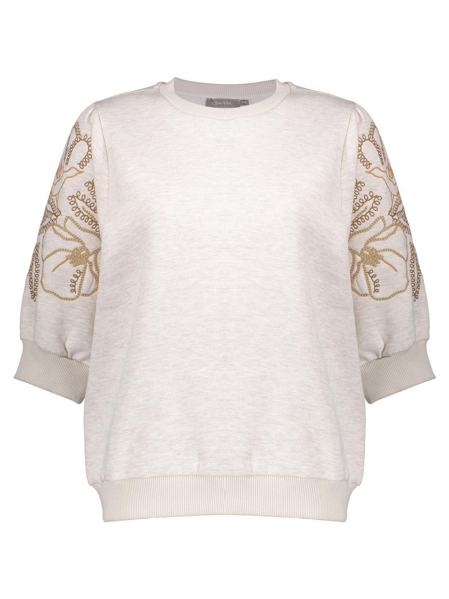 Geisha Sweater Fleur Beige 00081472-5200