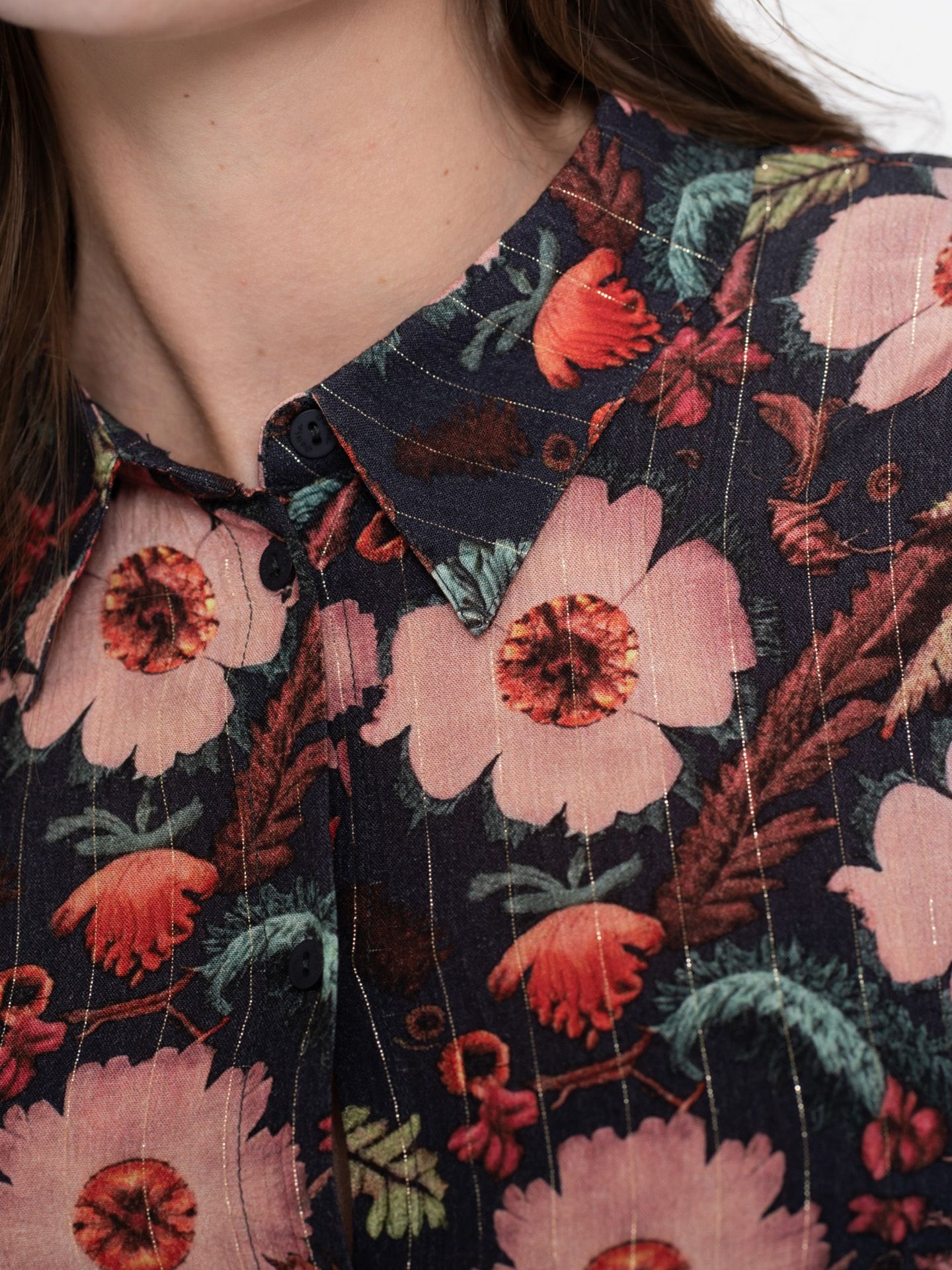 Geisha Blouse Nova Blauw 00081474-1500