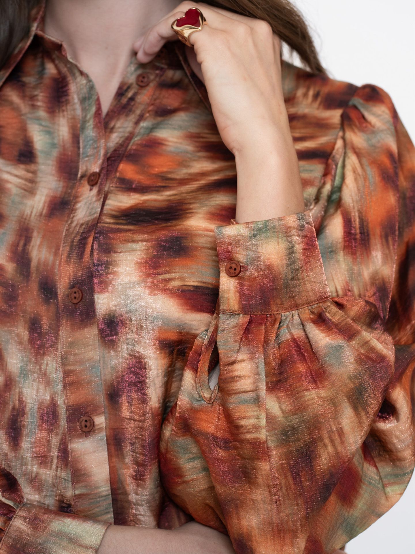 Geisha Blouse Sofie Oranje 00081478-3300