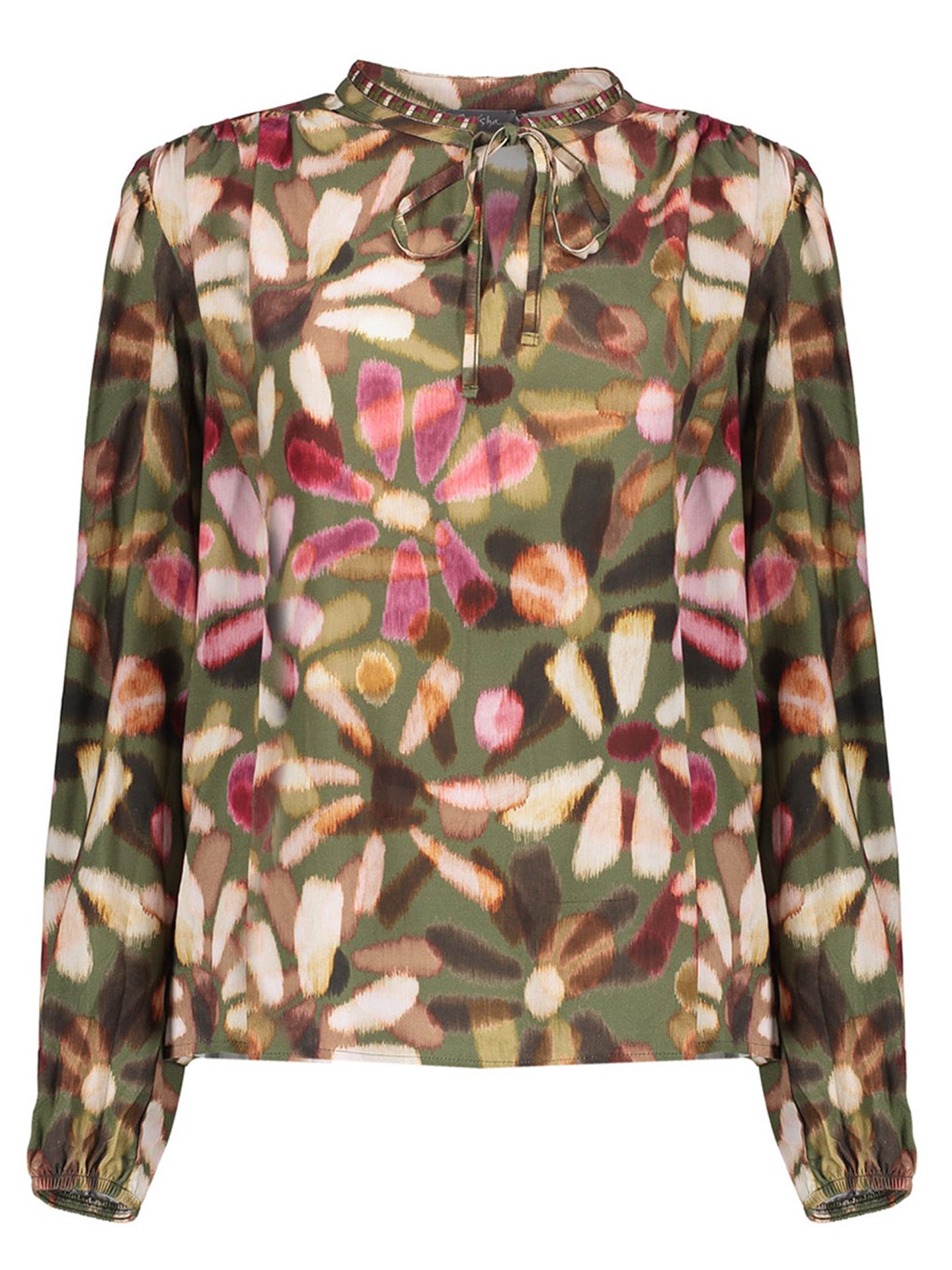 Geisha Blouse Linn Groen 00081495-6310