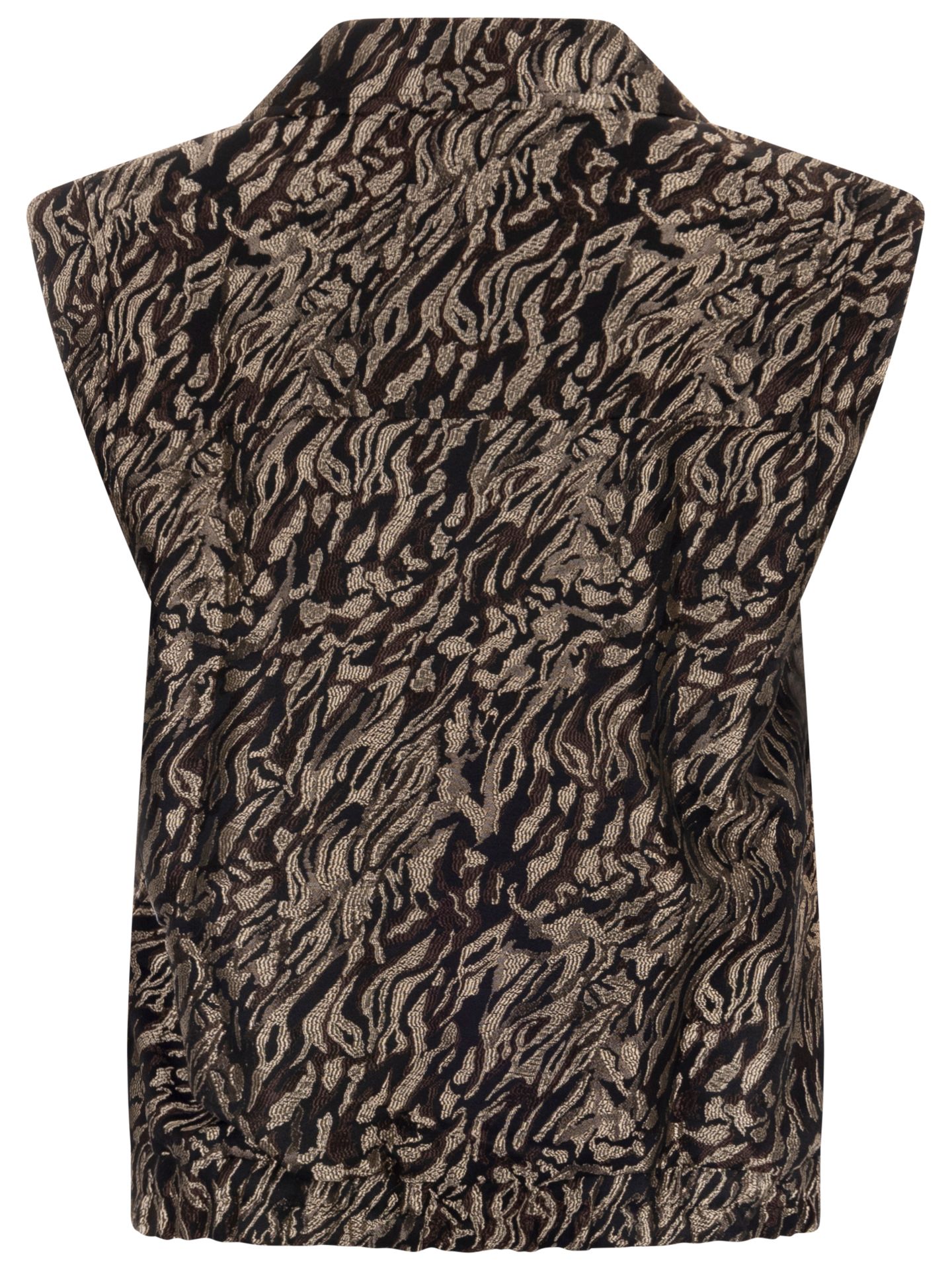 Geisha Gilet Elin Zwart 00081530-7500