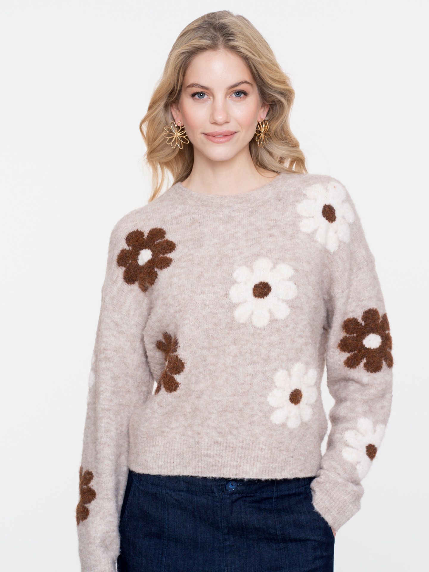 Geisha Sweater Laura Beige 00081538-5201