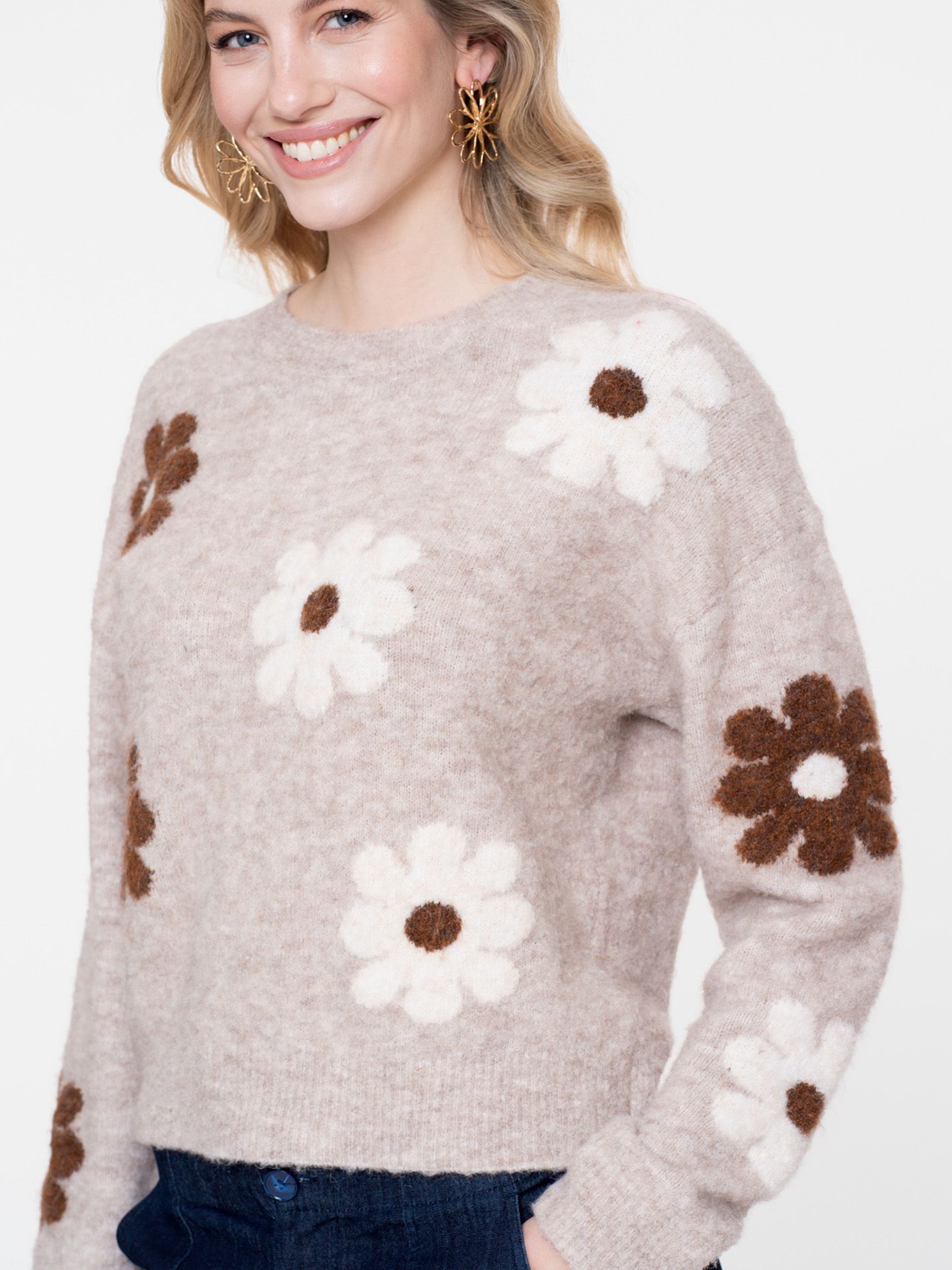 Geisha Sweater Laura Beige 00081538-5201
