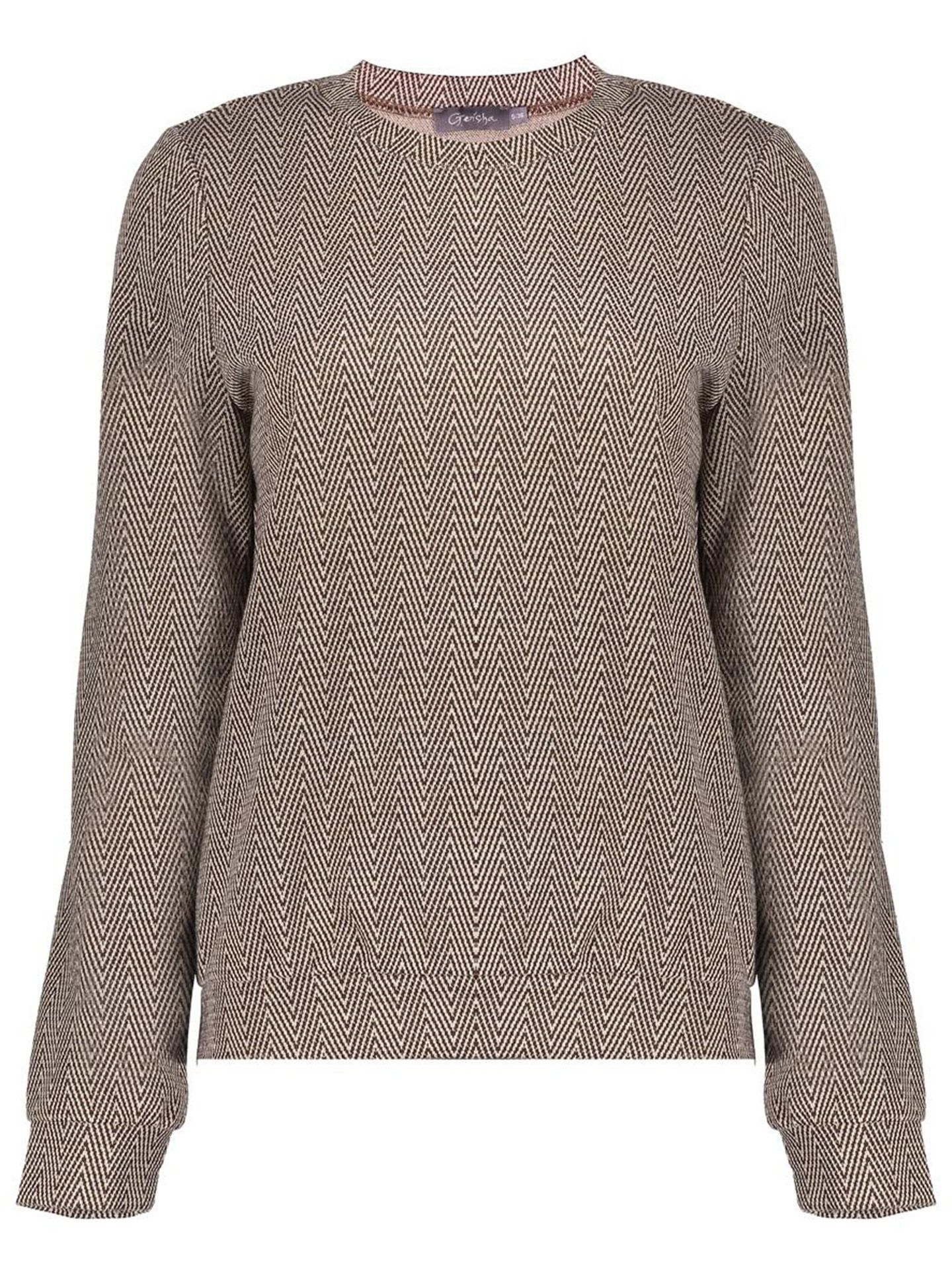 Geisha Sweater Elisa Bruin 00081544-5801